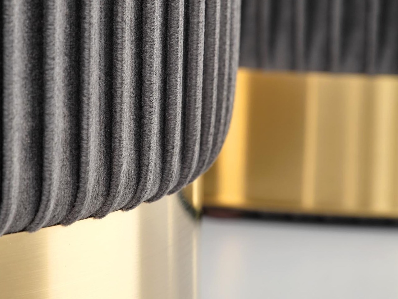 Conjunto de pufs Houston 1153 (Gris)