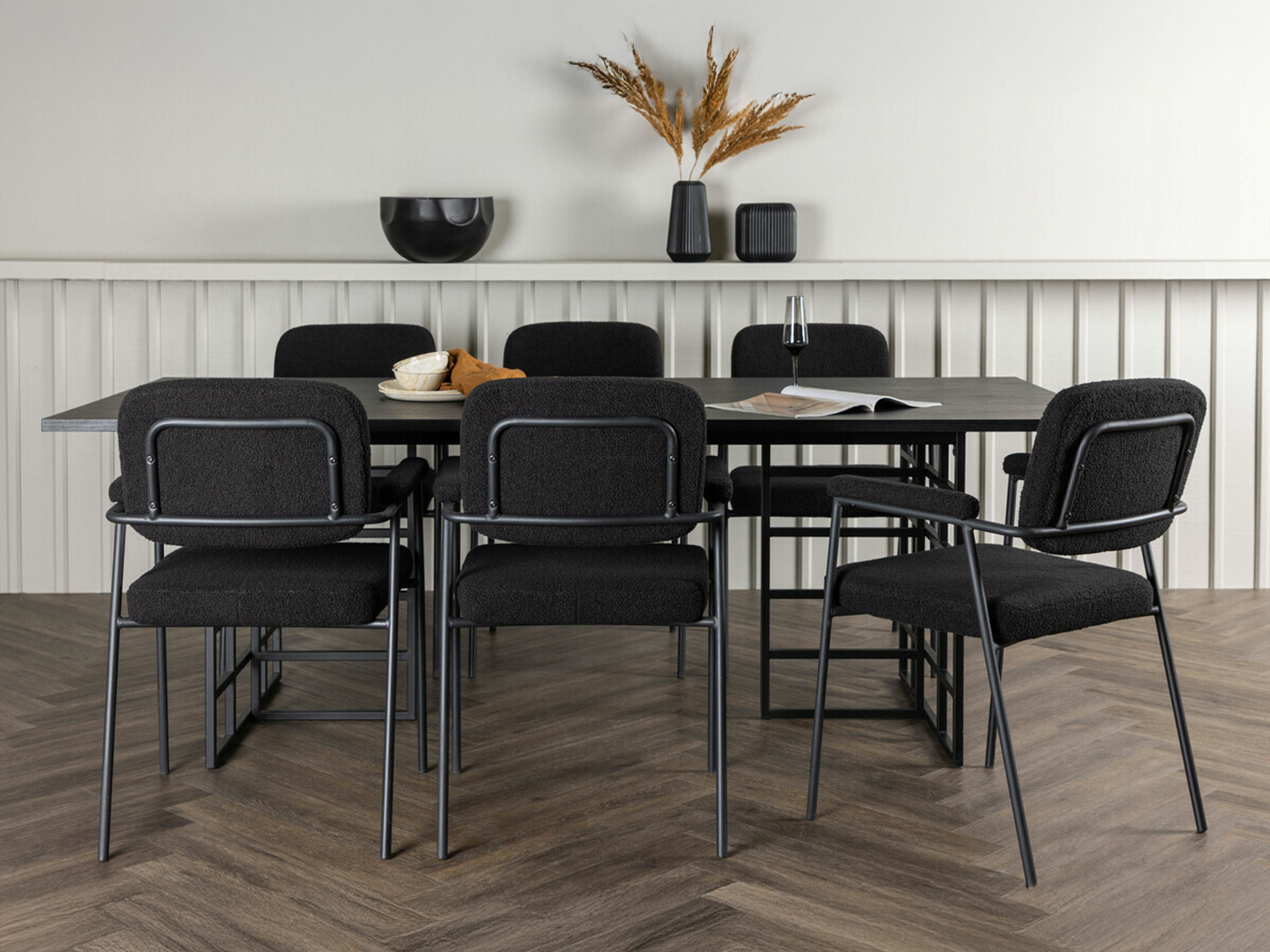 Conjunto de mesas y sillas para comedor Dallas 4040