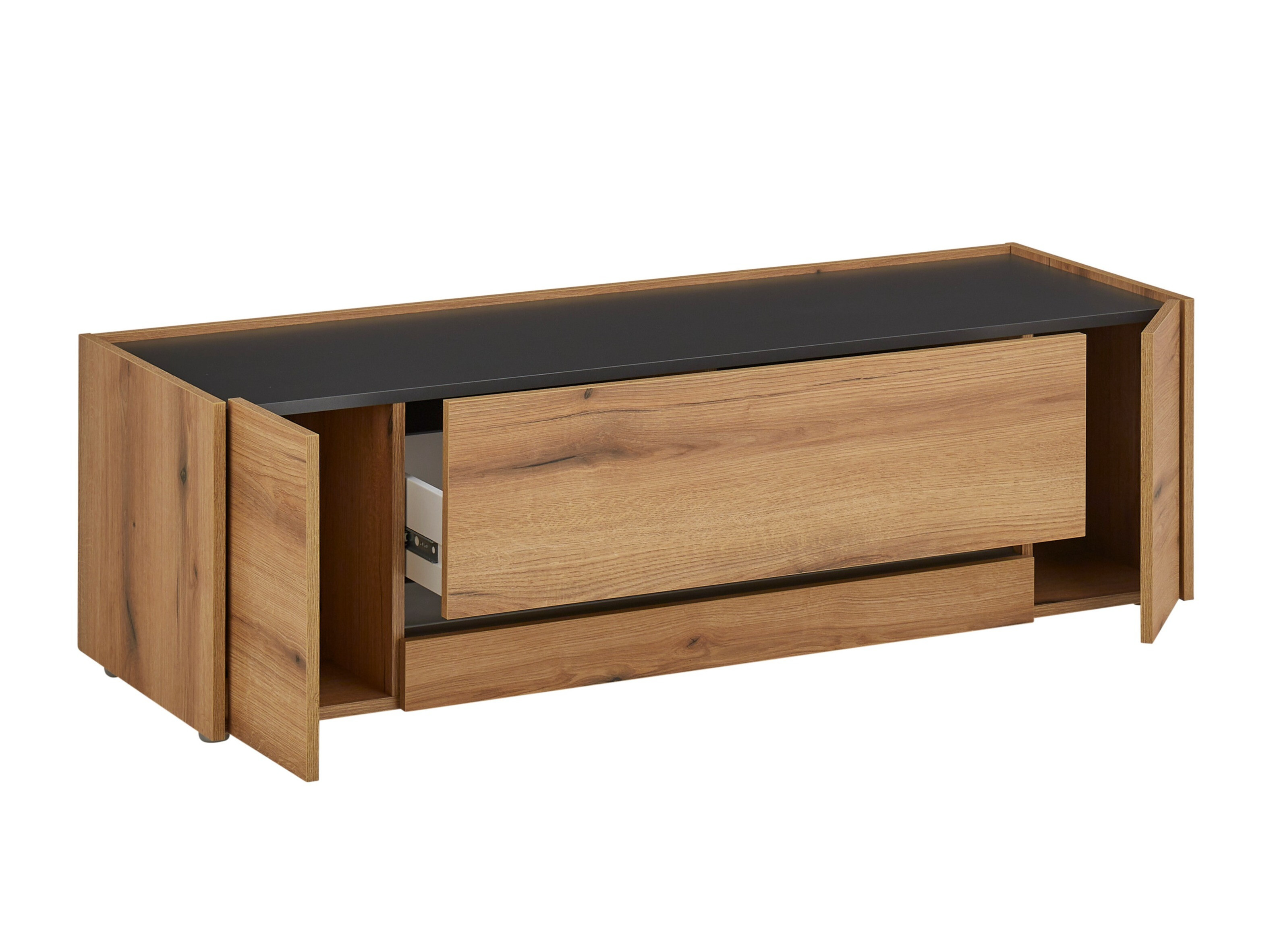 Mueble TV Elbsori 114 (Roble + Antracita)