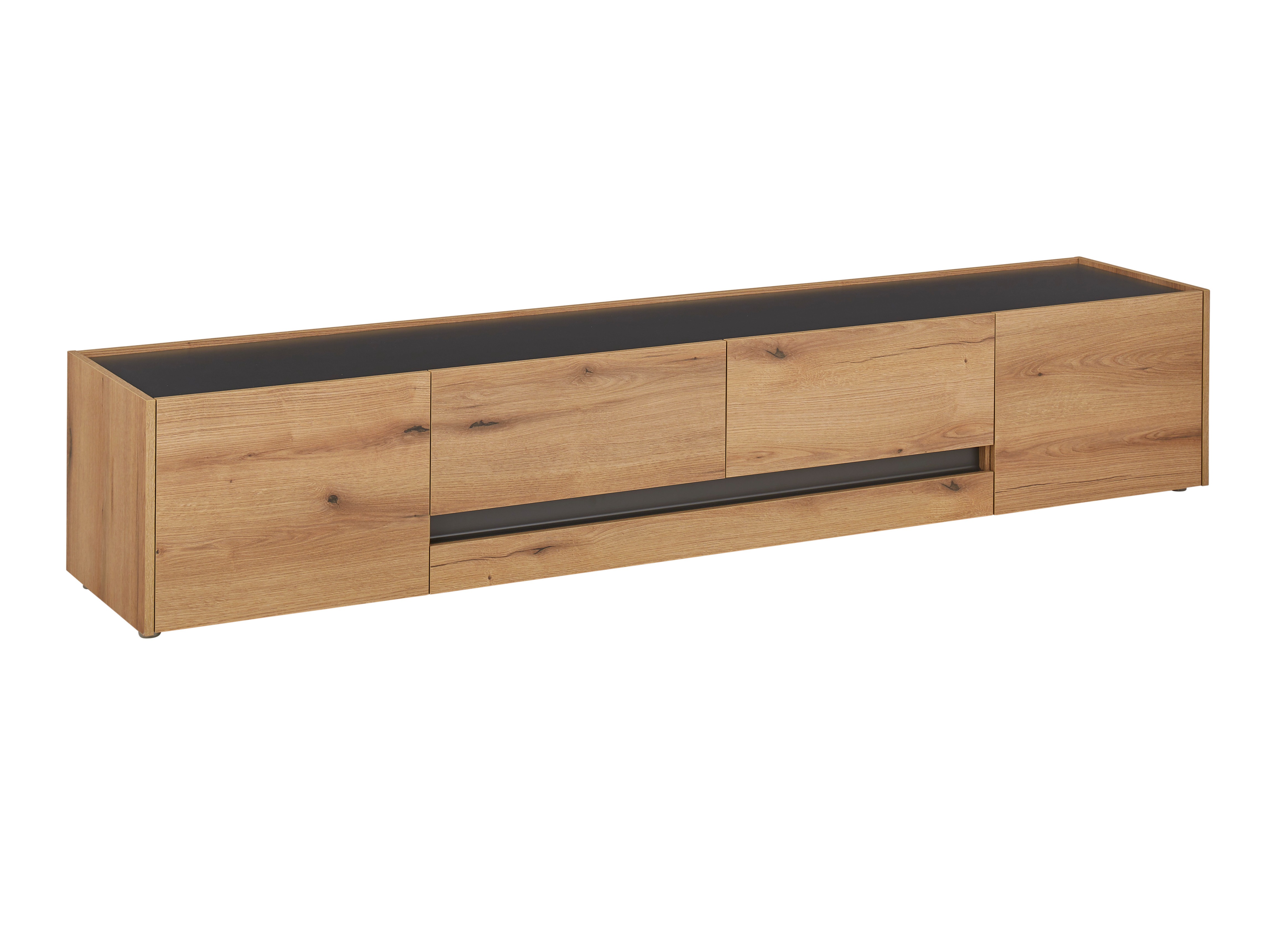 Mueble TV Elbsori 116 (Roble + Antracita)