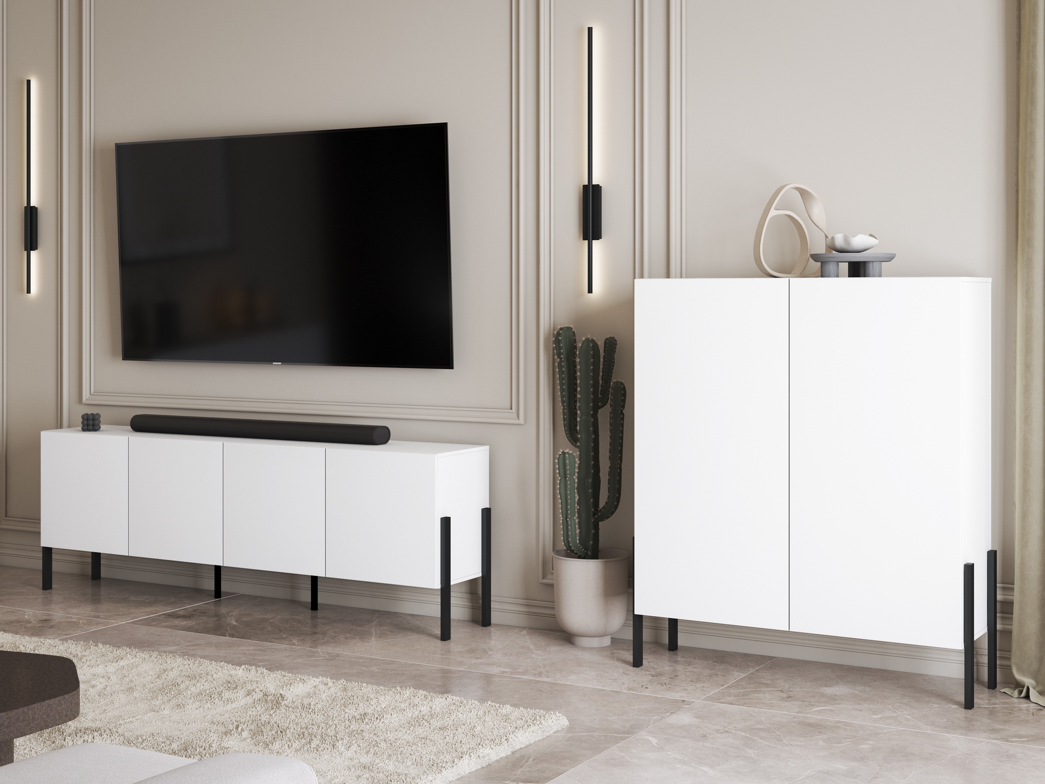 Aparador Etsore 103 (Blanco)