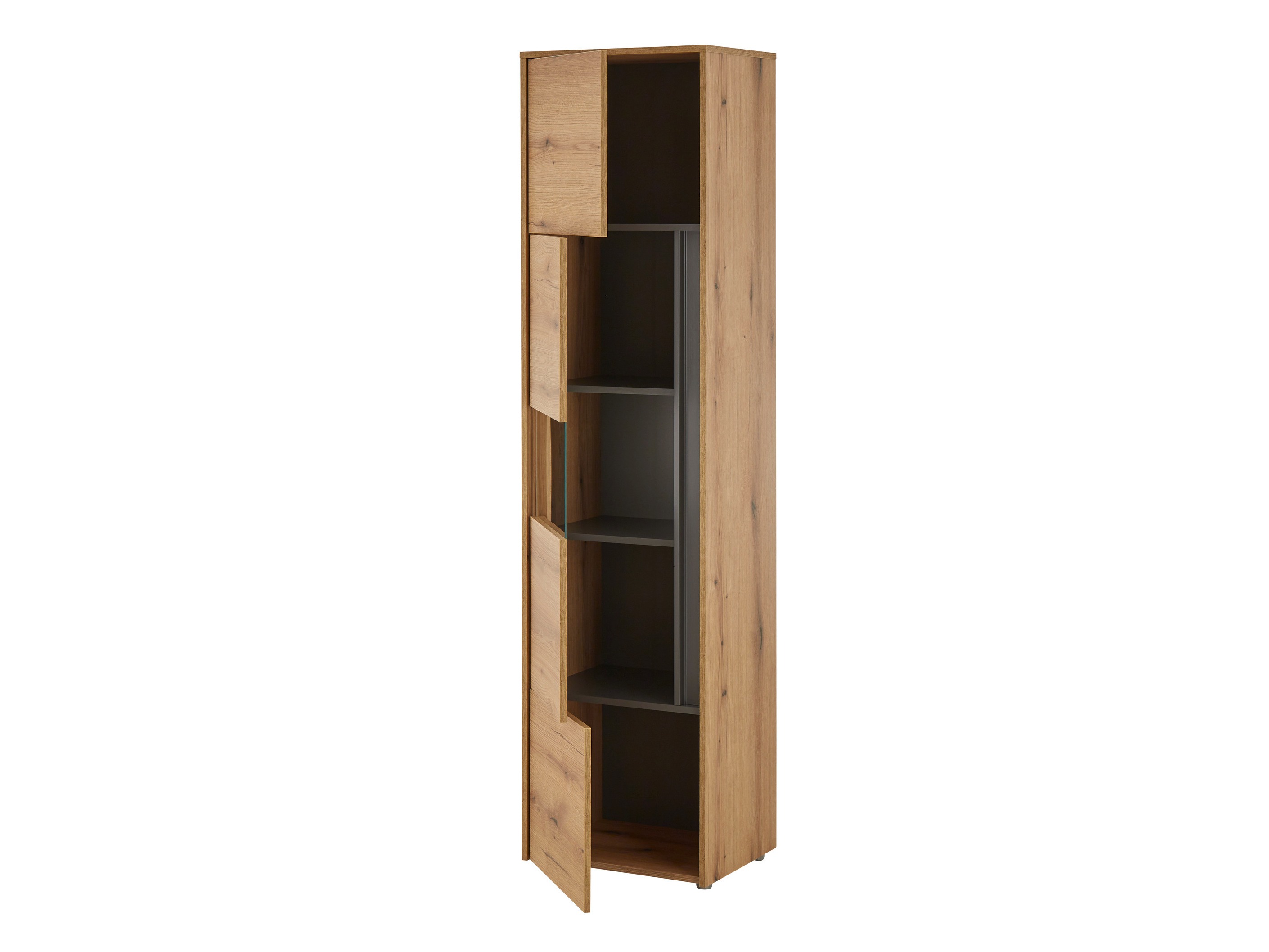 Conjunto de salón Elbsori 130 (Roble + Antracita)