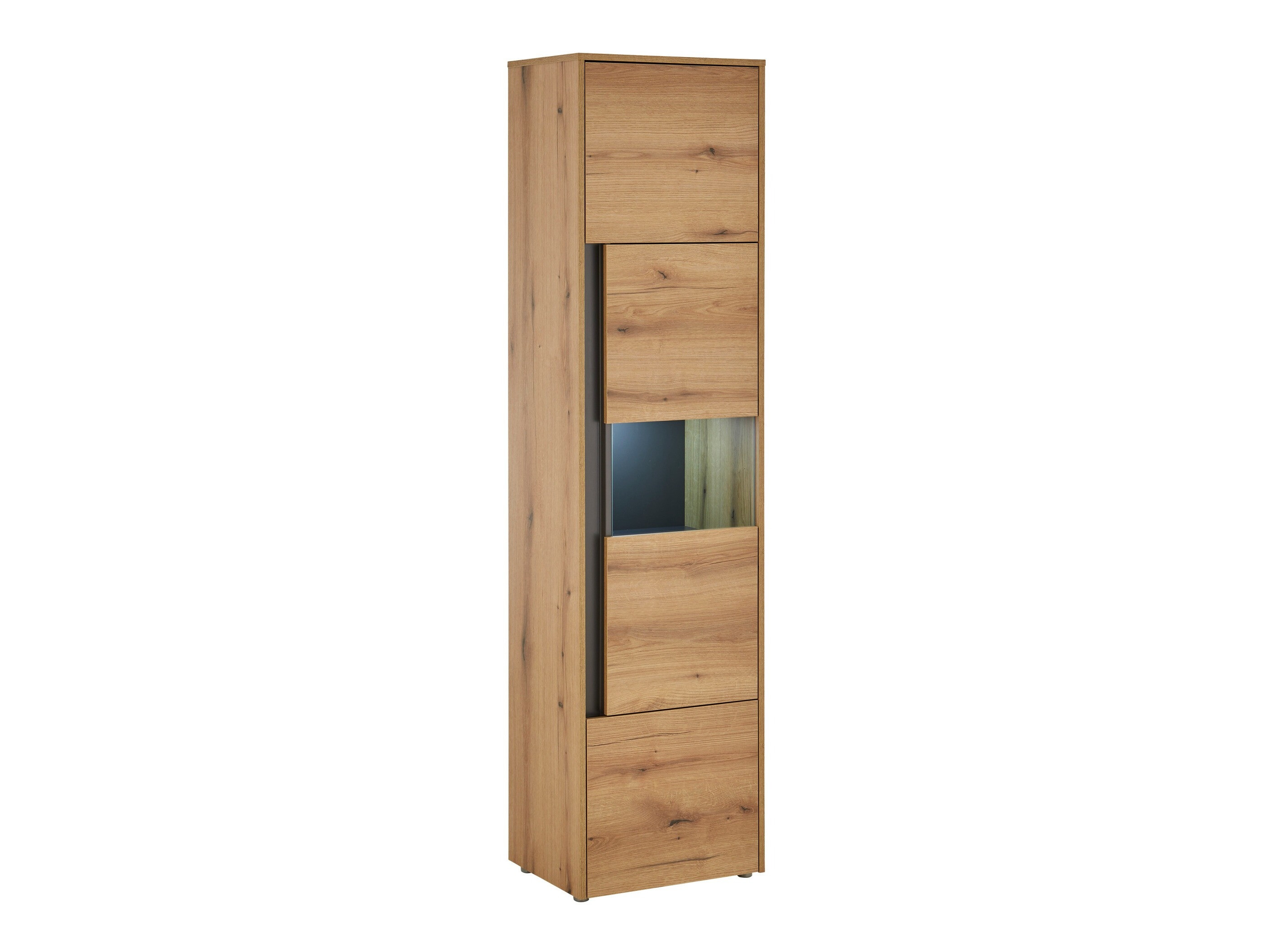 Estantería Elbsori 100 (Roble + Antracita)