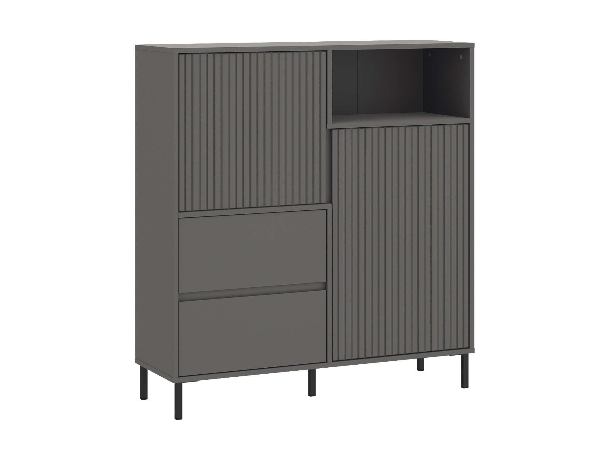 Conjunto de salón Ruvrevi 105 (Antracita)