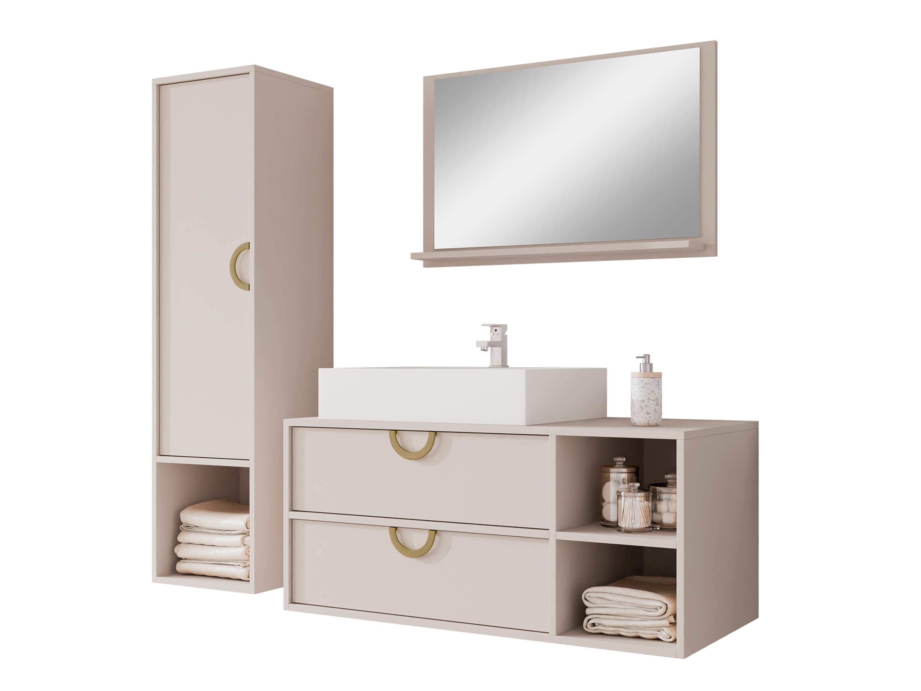 Conjunto de mueble de baño Sodalis (Cachemira)