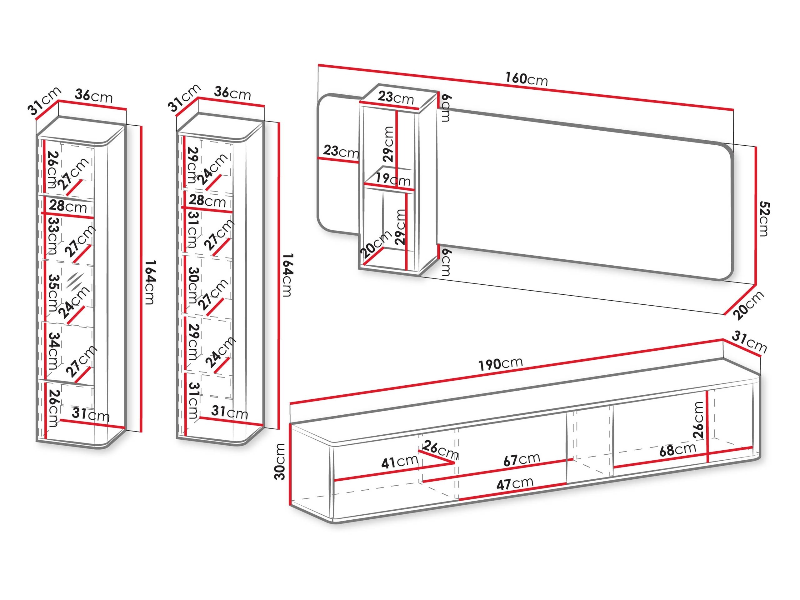 Conjunto de salón Oratio