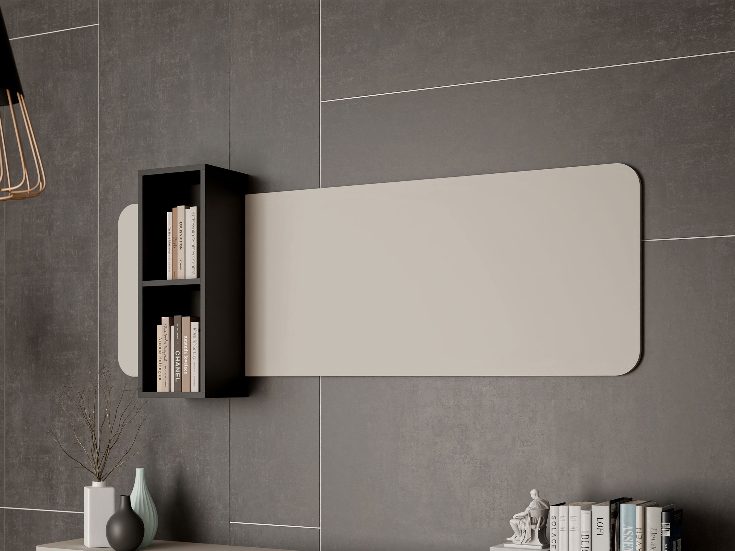 Estantería de pared Dormele 100