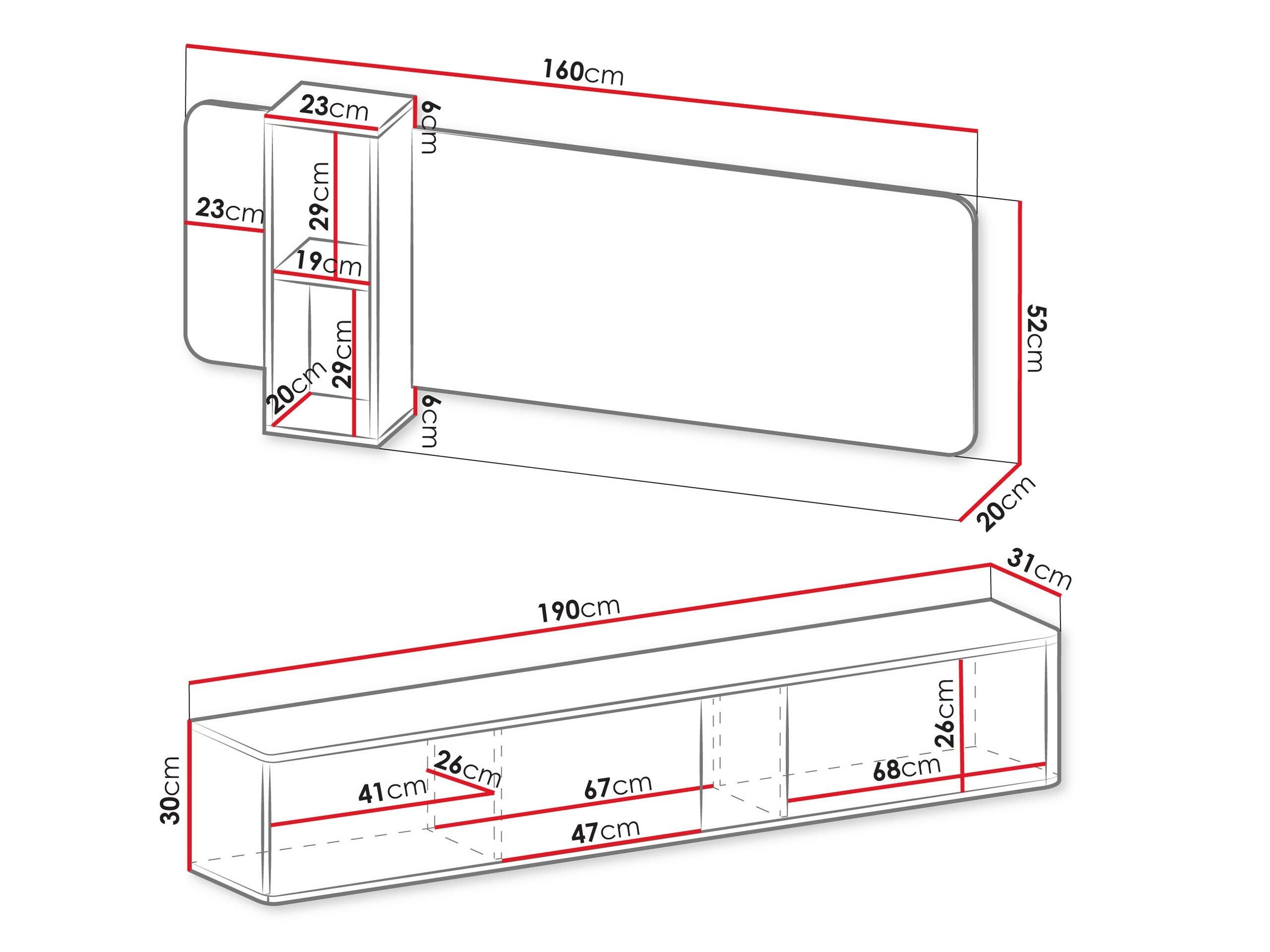 Mueble TV Dormele 110