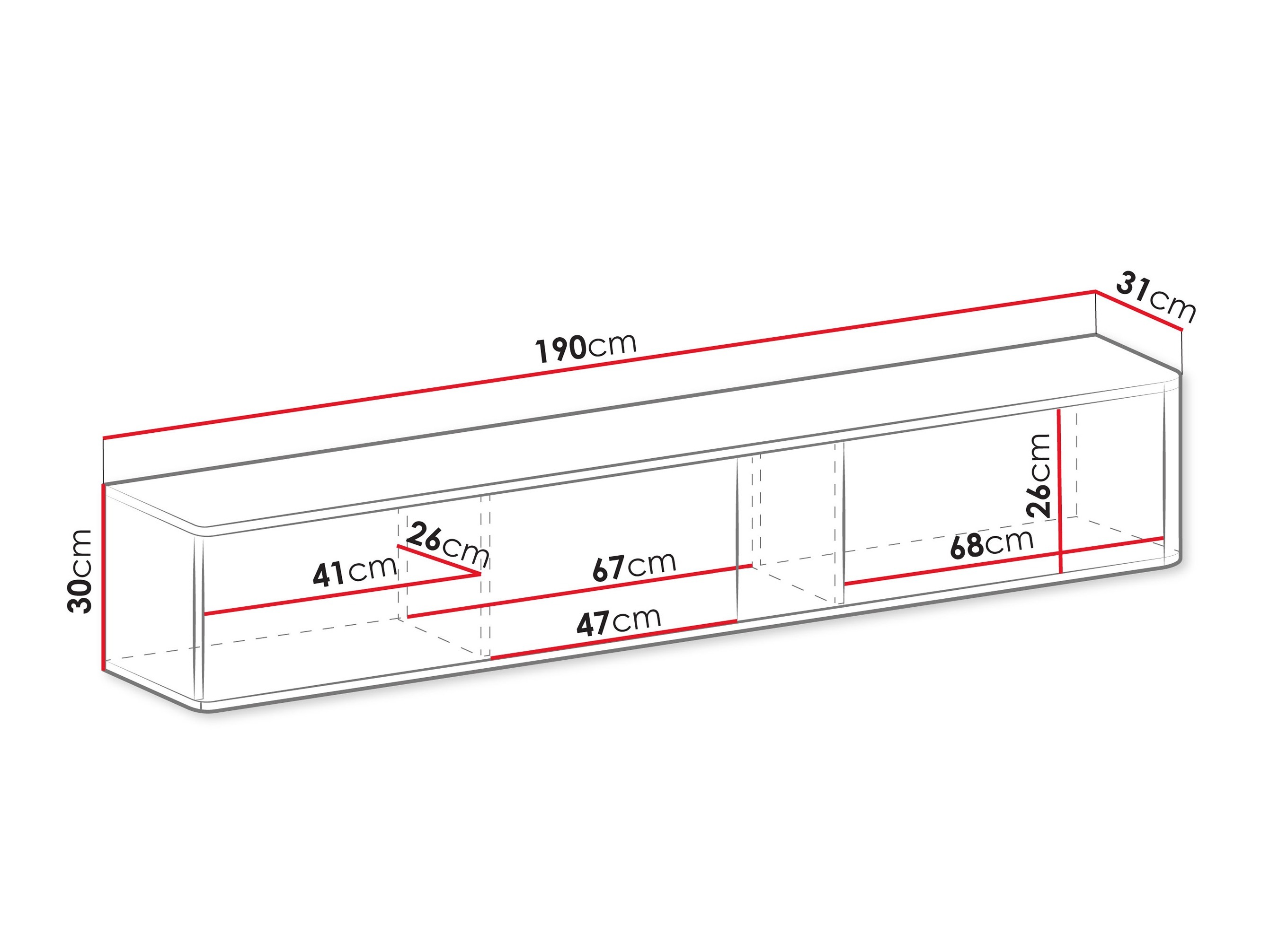 Mueble TV Oratio I (Cachemira)
