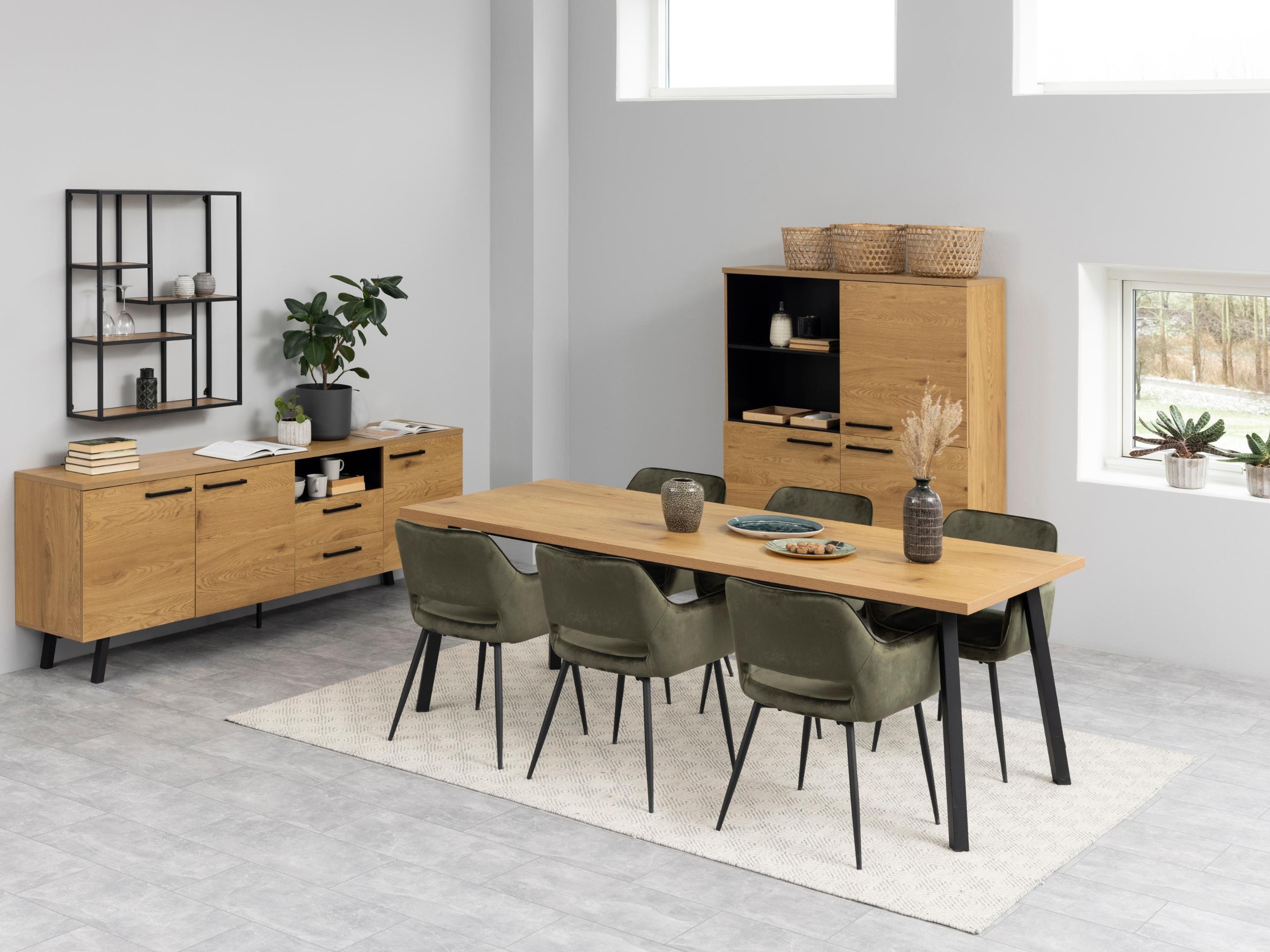 Silla Norsica 322 (Verde oscuro)