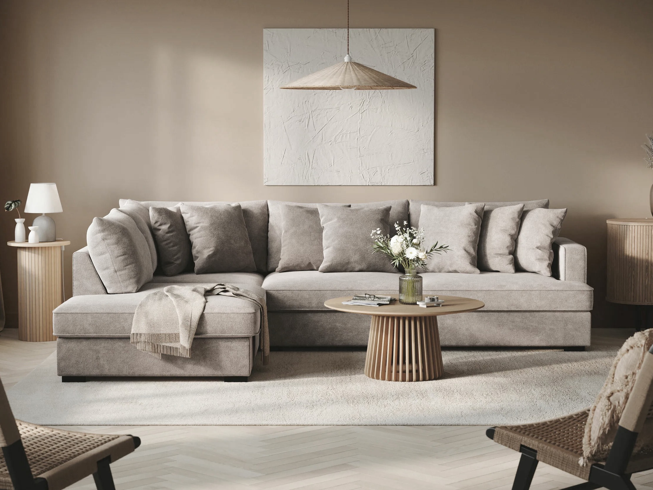 Sofá rinconero Tivsoe 102 (Trenza 08)