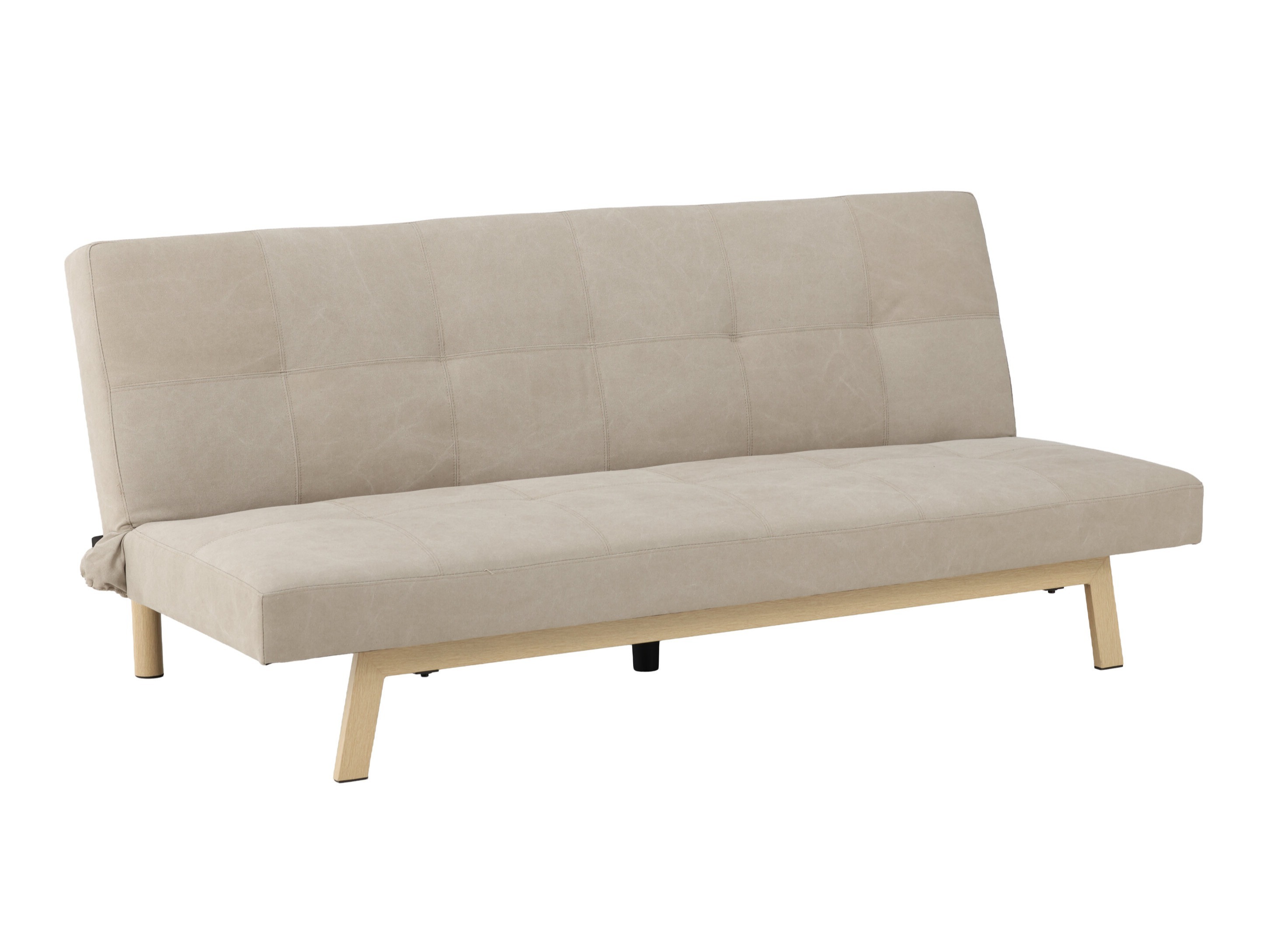 Sofá-cama Dallas 1710 (Beige + Roble)
