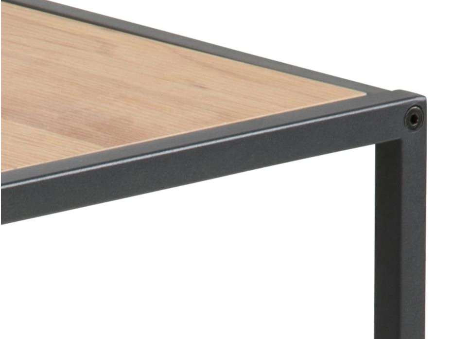 Conjunto de mesas auxiliares Norsica 461 (Roble salvaje + Negro)