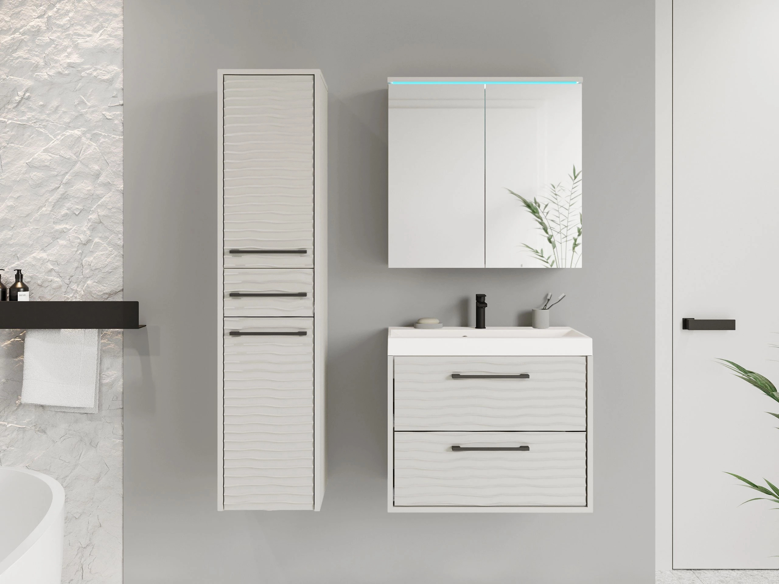 Conjunto de mueble de baño Sarasota 173 (Cachemira)