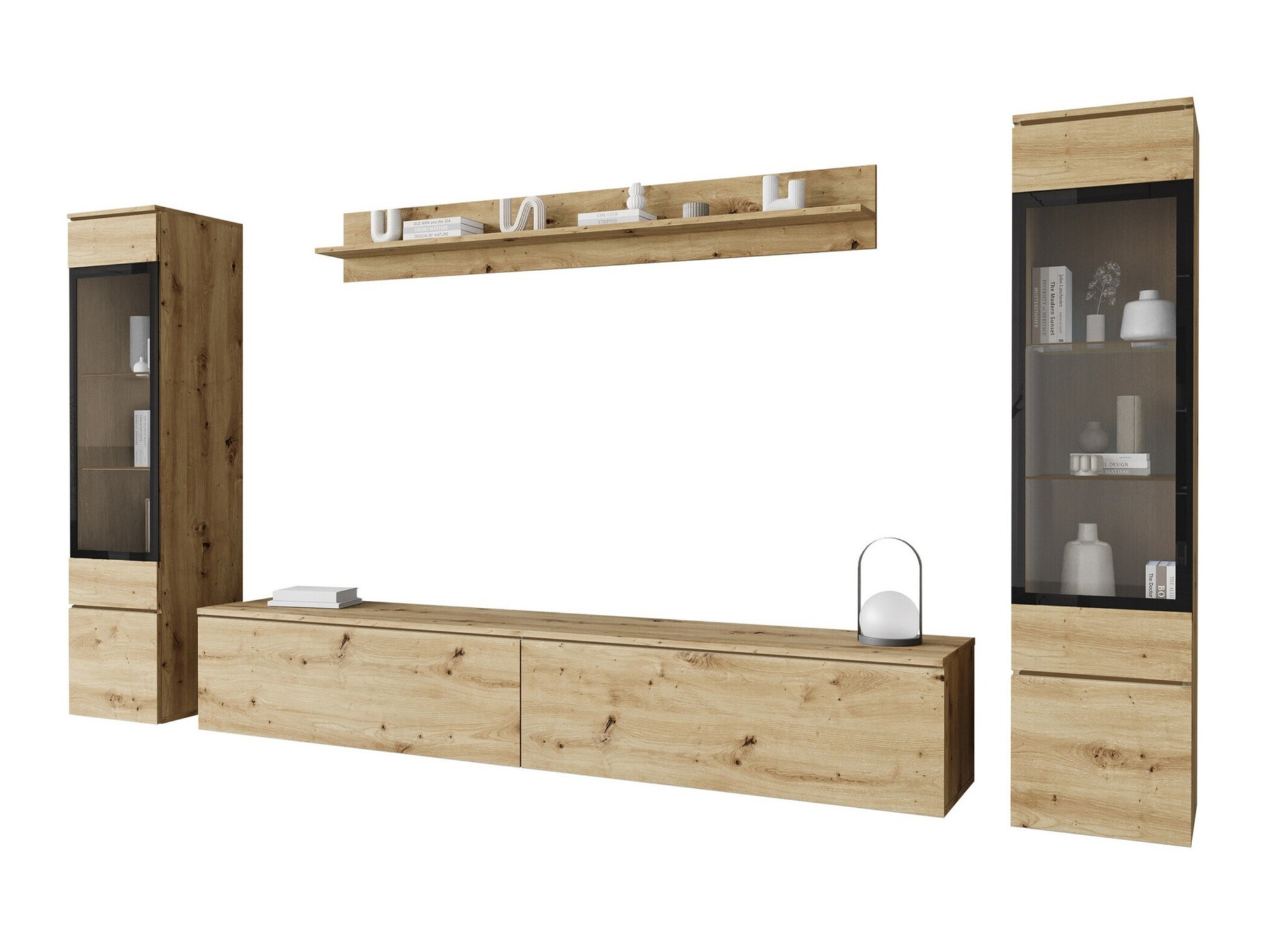 Conjunto de salón Mirfivo 101 (Roble Artisan)