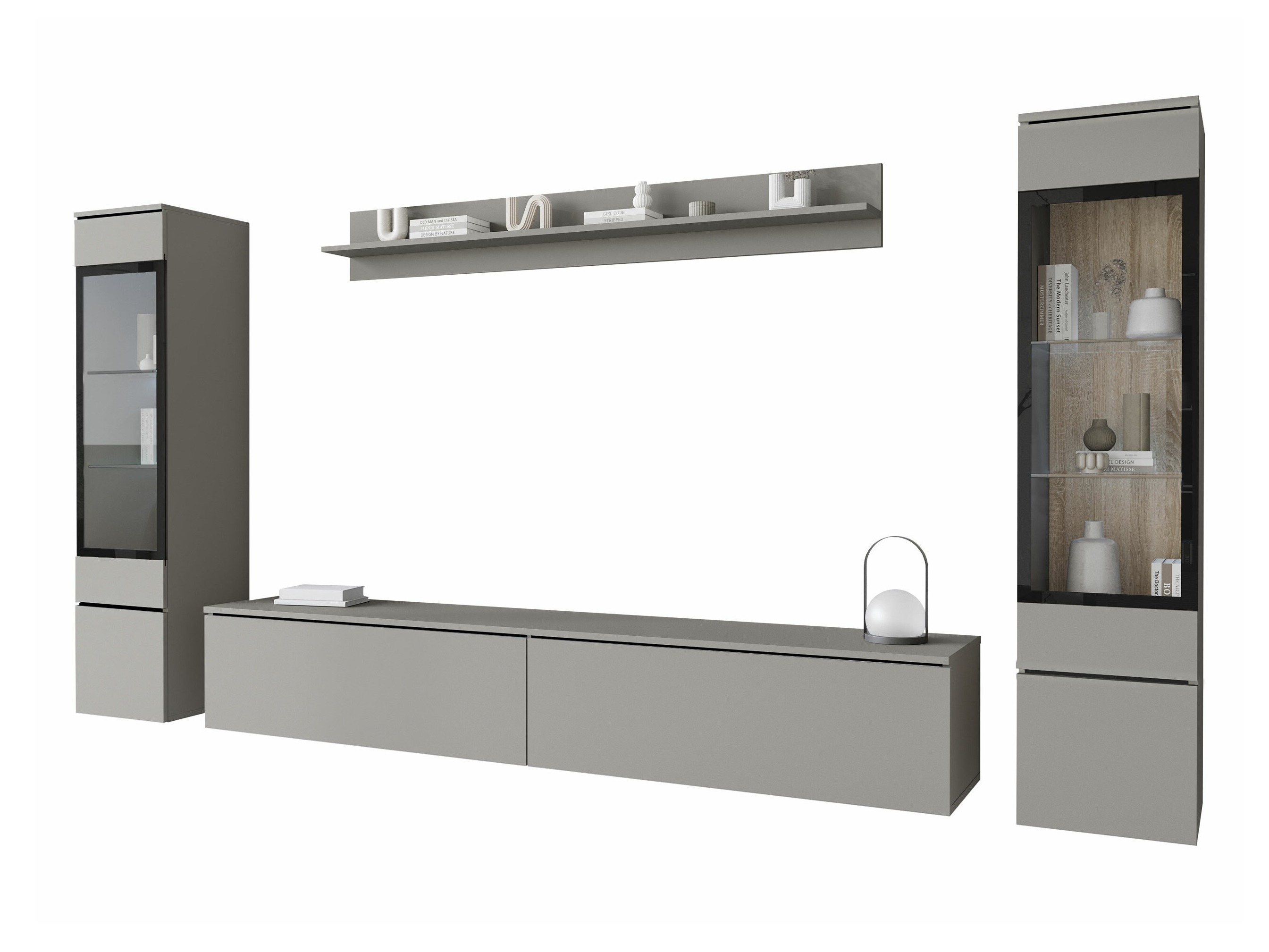 Conjunto de salón Sarasota 126 (Gris)