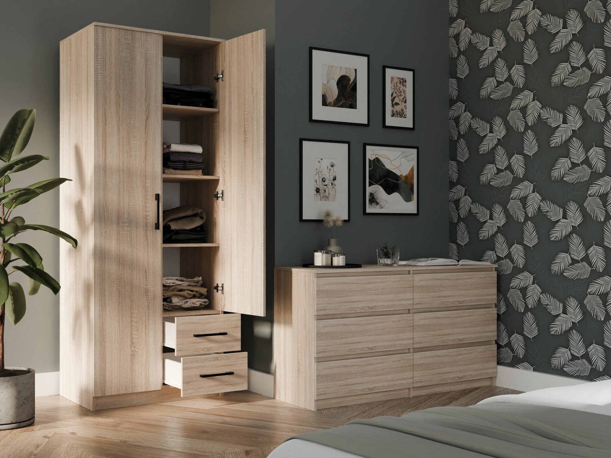 Armario Mandeville 247 (Roble Sonoma)