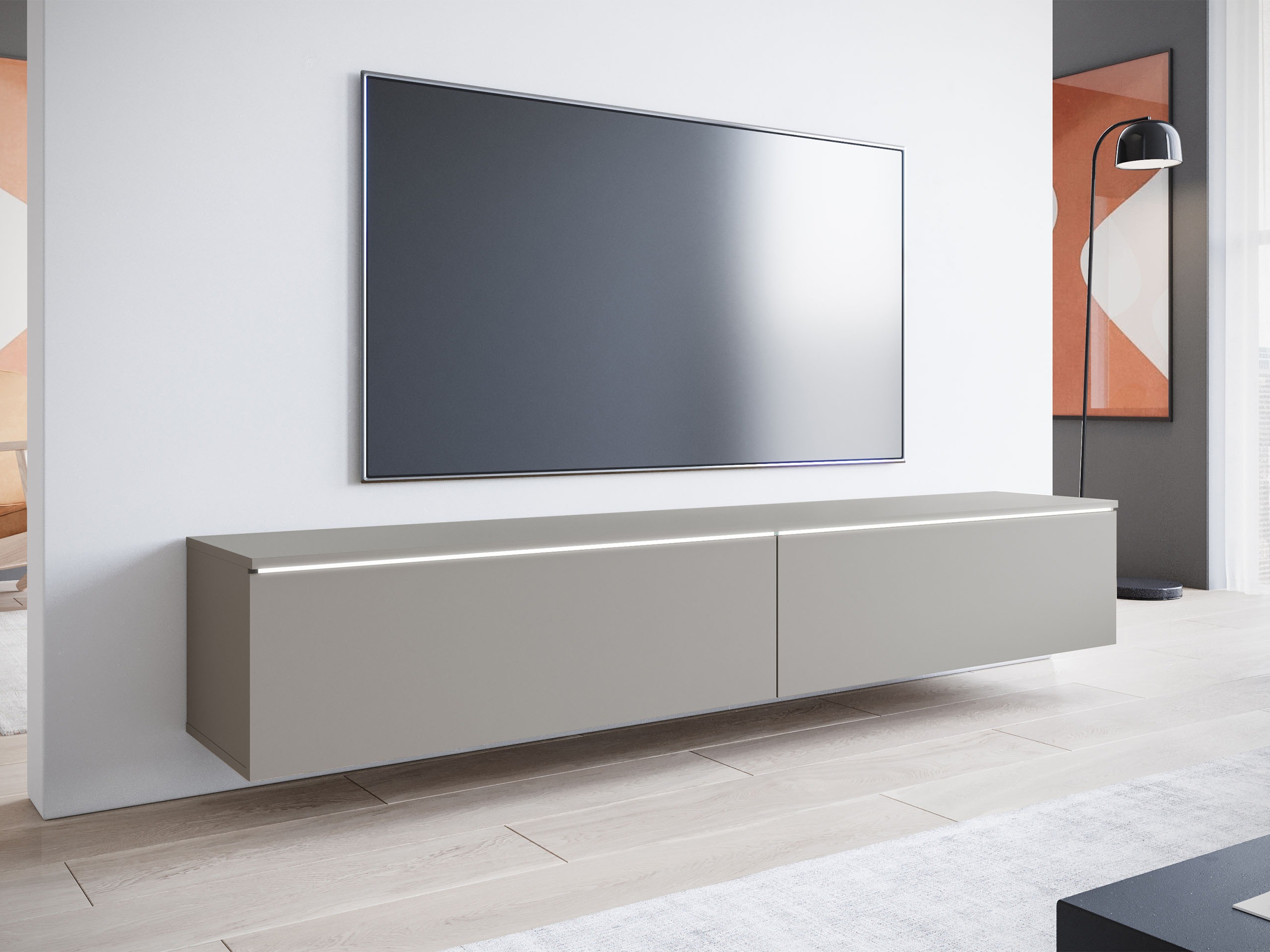 Mueble TV Sarasota 121 (Gris)