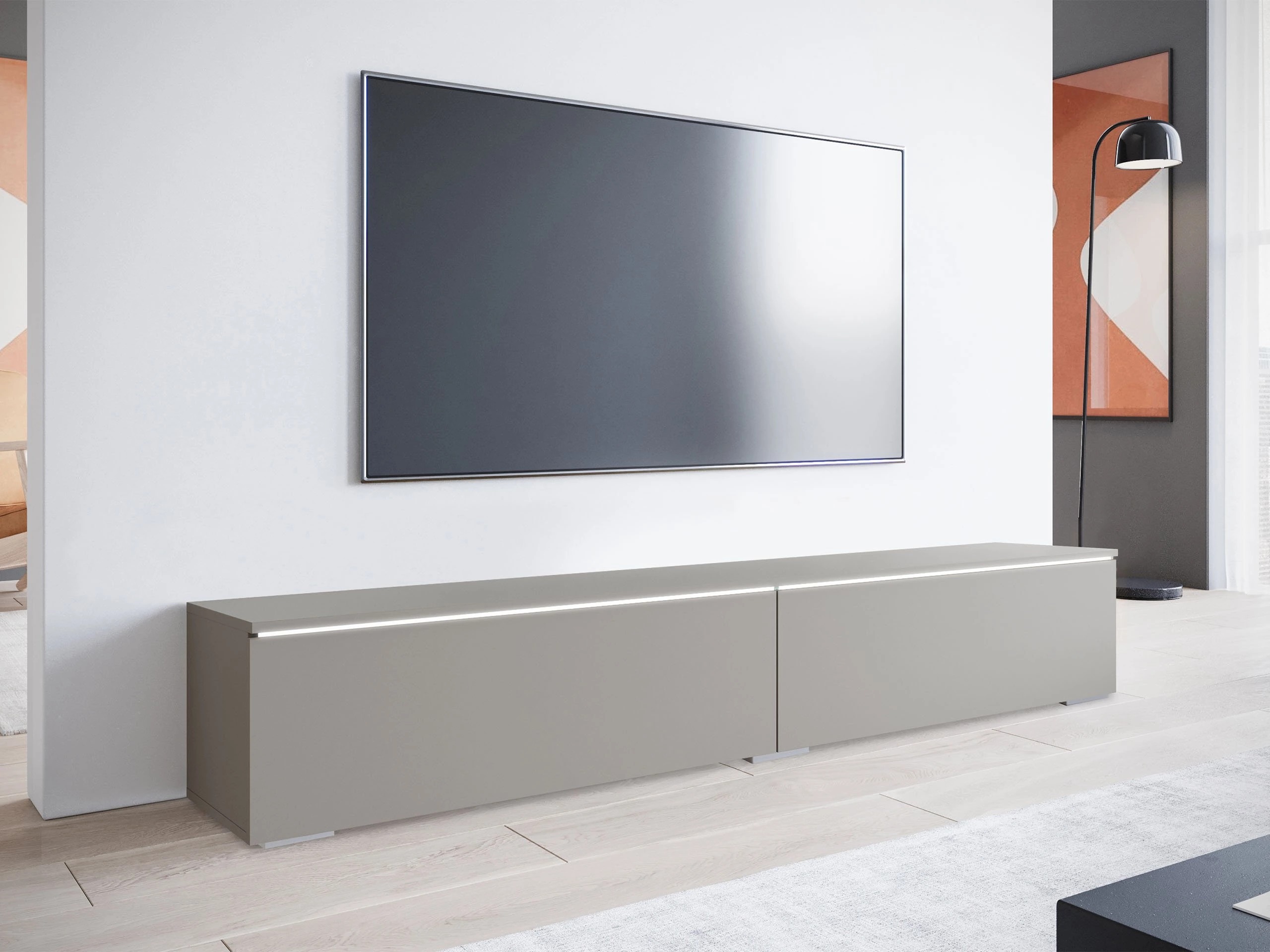 Mueble TV Sarasota 121 (Gris)