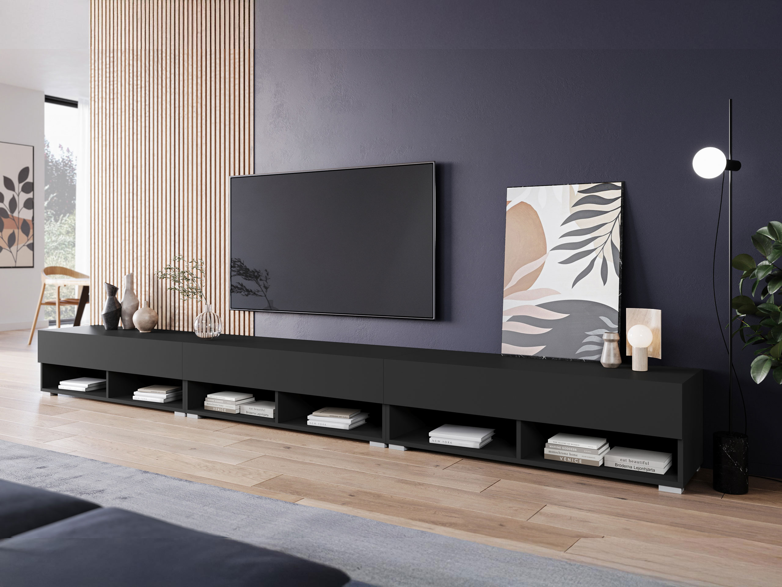 Mueble TV Sarasota 144 (Grafito)