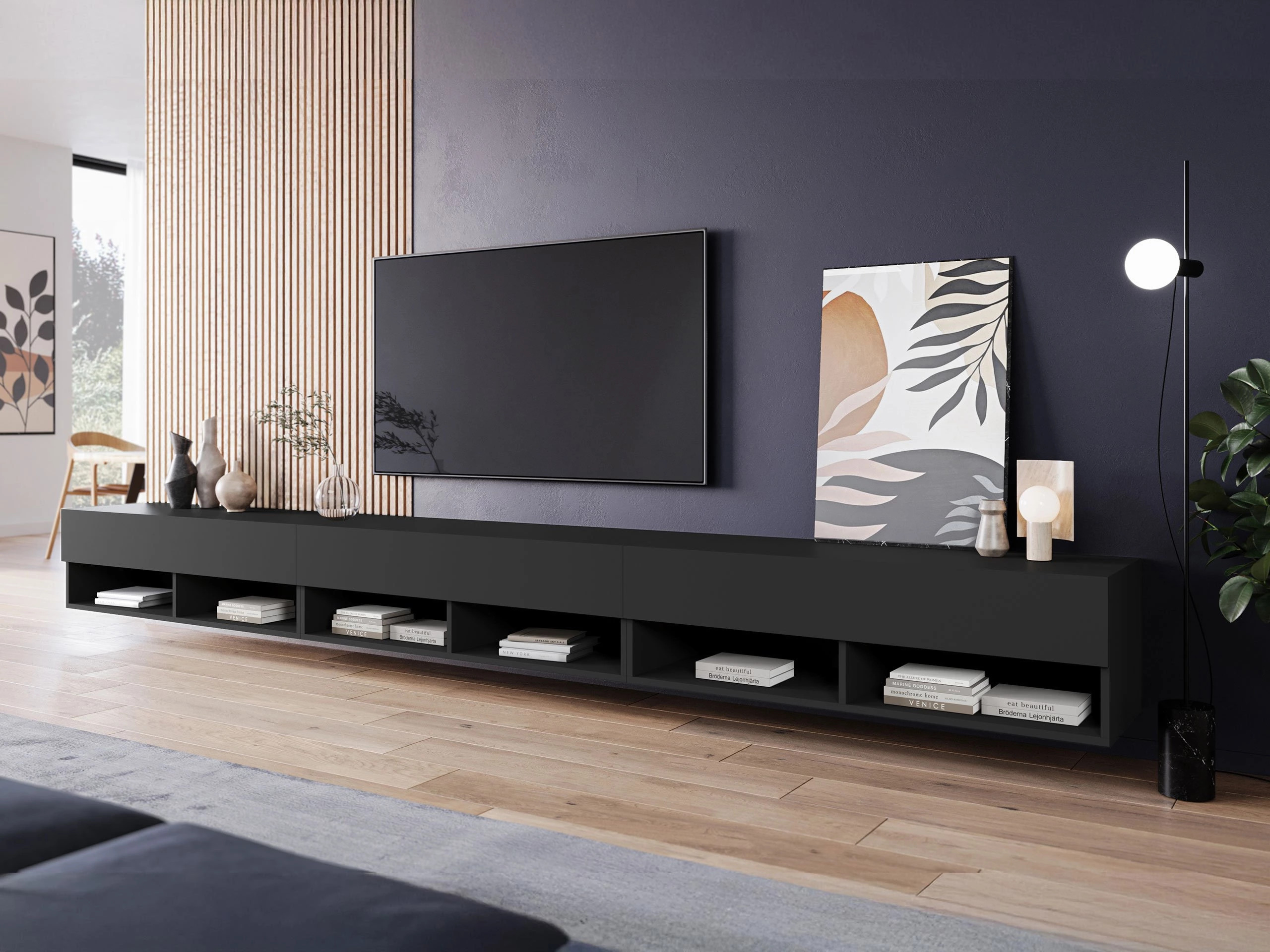 Mueble TV Sarasota 144 (Grafito)