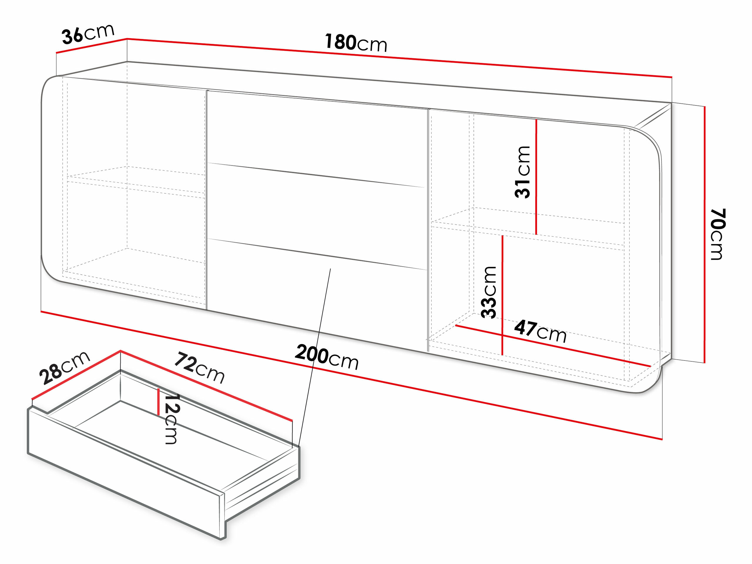 Cómoda Kingston 202