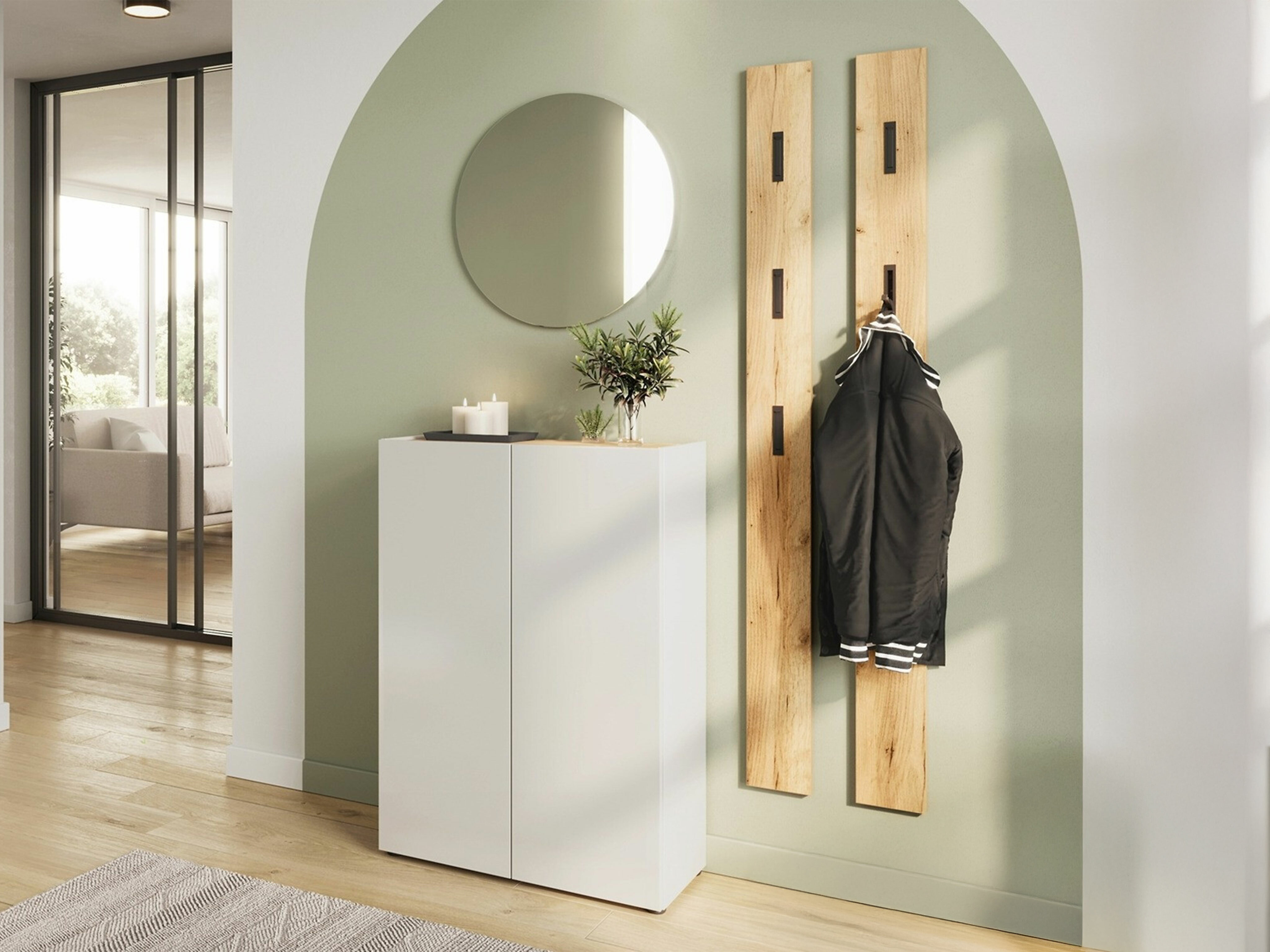 Conjunto para recibidor Lircamu 101 (Blanco)