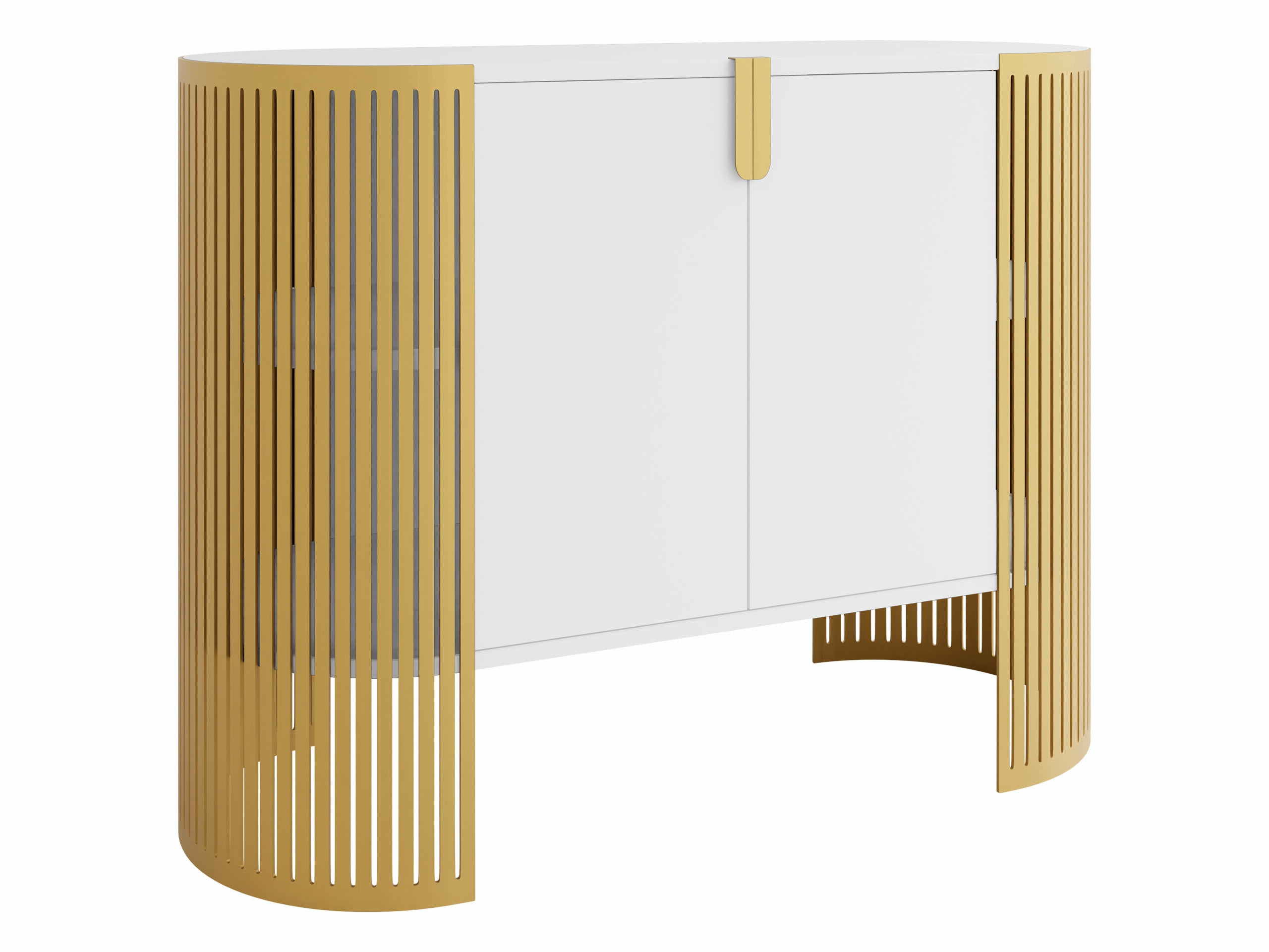 Aparador Civer II (Dorado + Blanco)