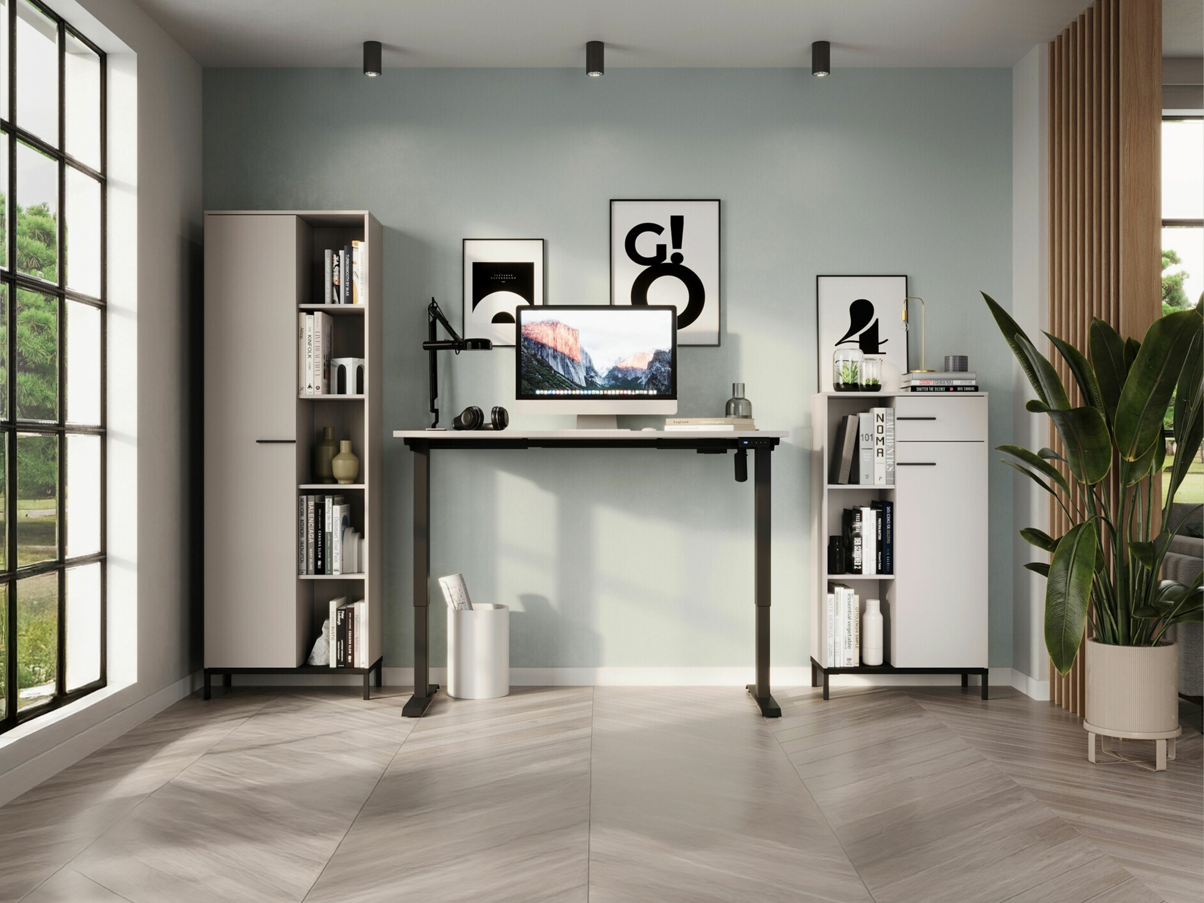 Conjunto para oficina en casa Solaro 104 (Cachemira)