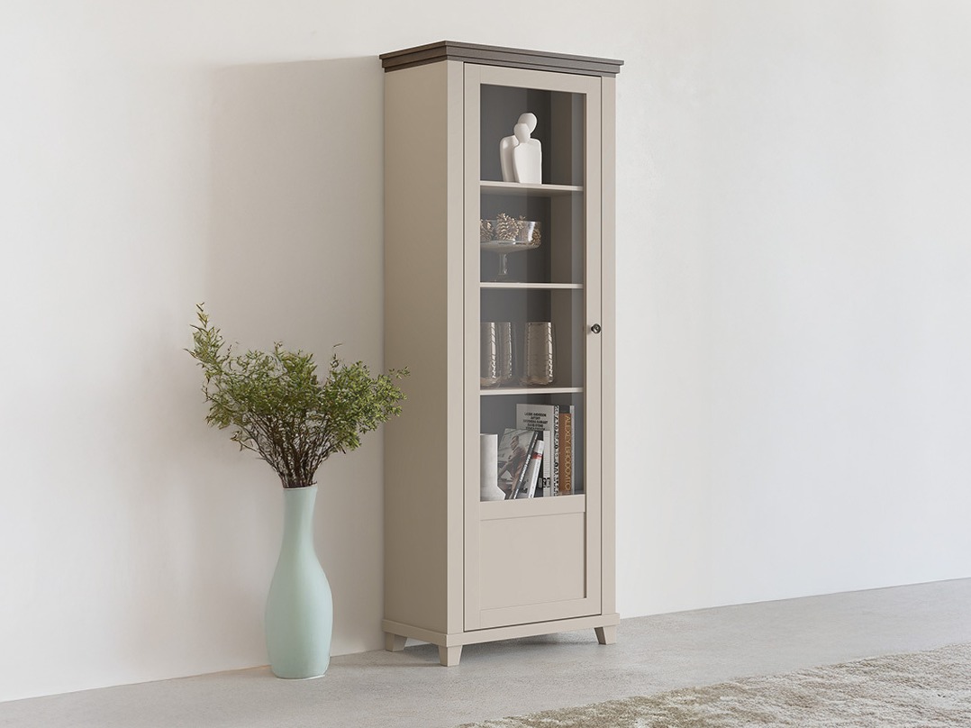 Estantería Tolnue 101 (Beige claro + Roble)