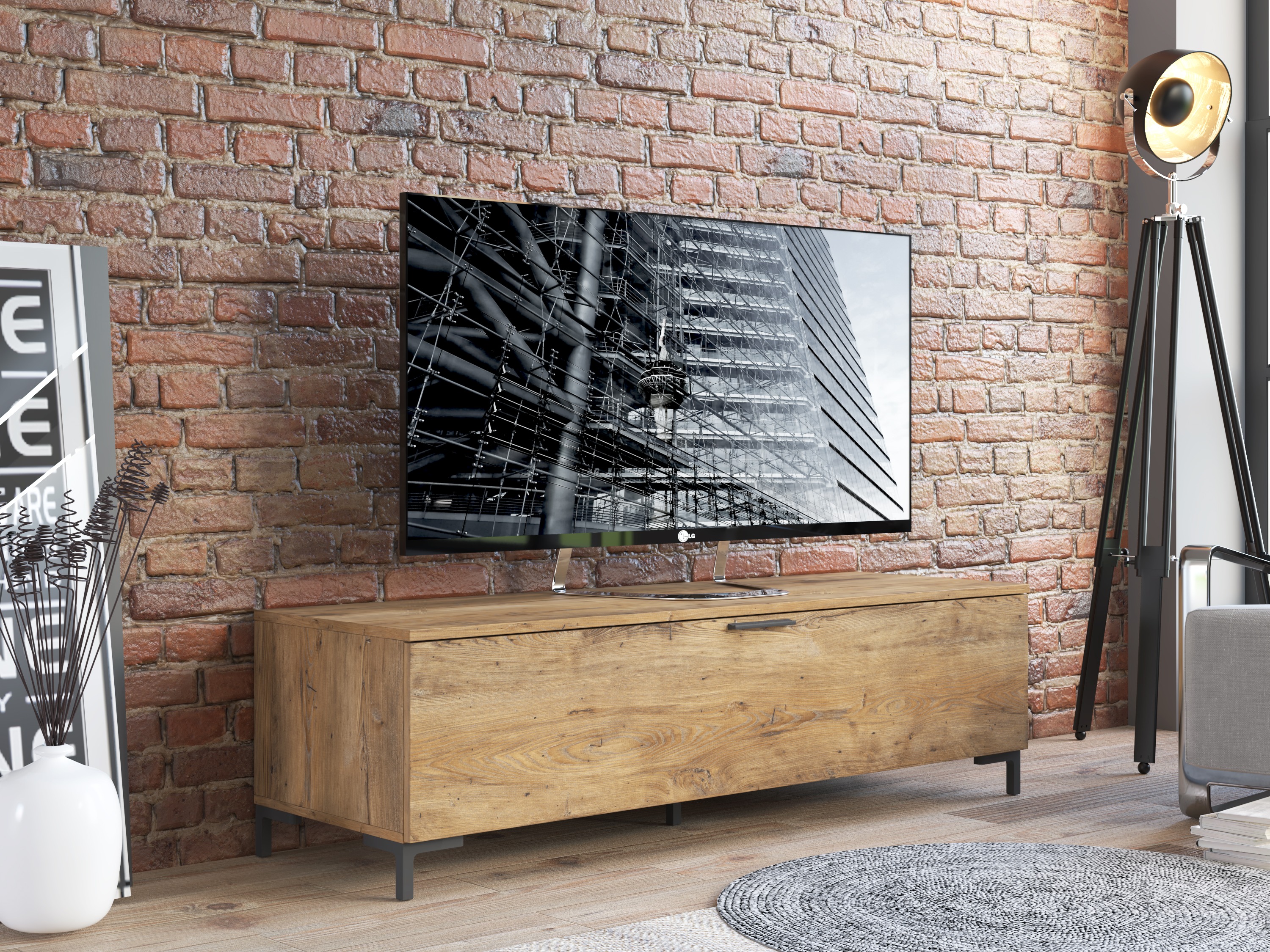 Mueble TV Salnola 103 (Castaña)