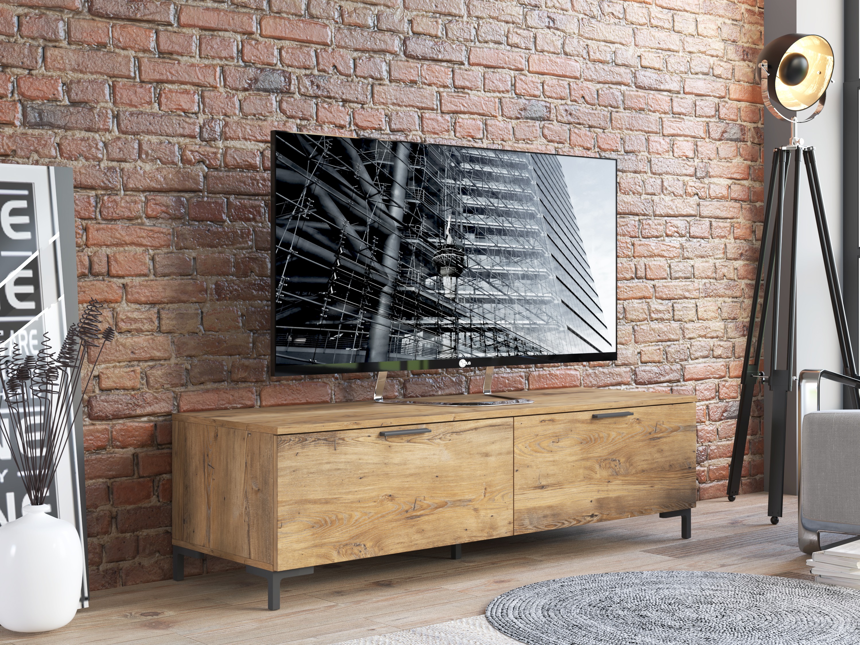 Mueble TV Salnola 104 (Castaña)