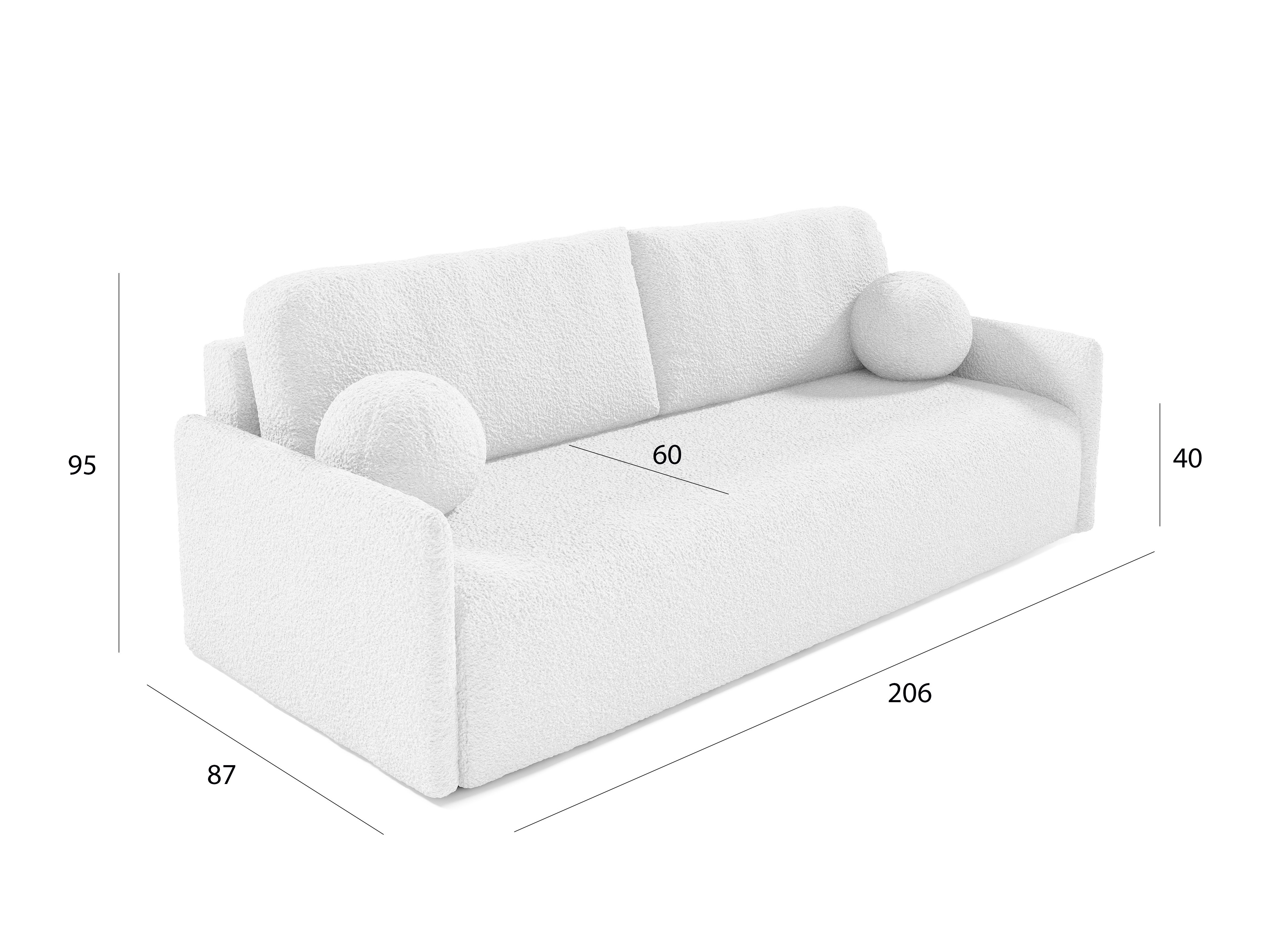 Sofá cama Arcadia 106