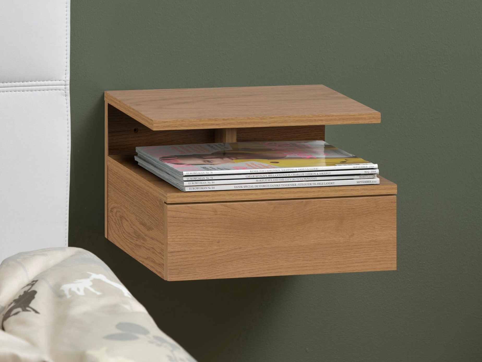 Mesilla de noche Norsica 970 (Roble salvaje)