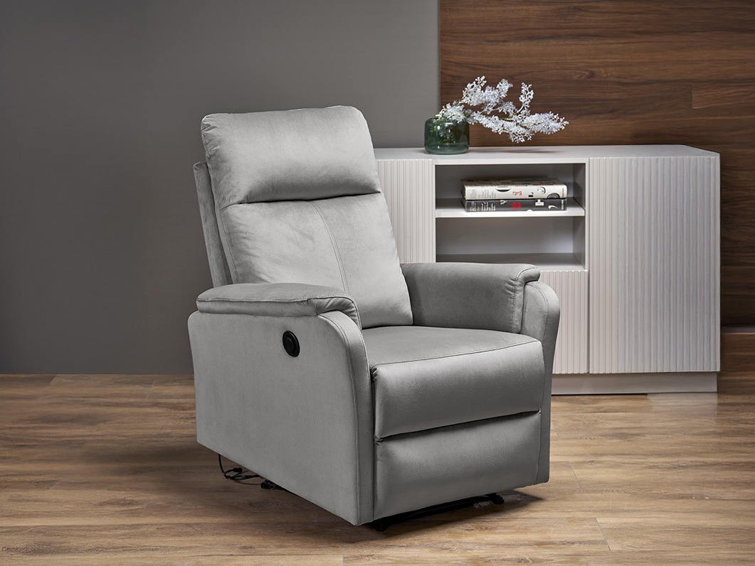Sillón reclinable Houston 2081 (Gris)