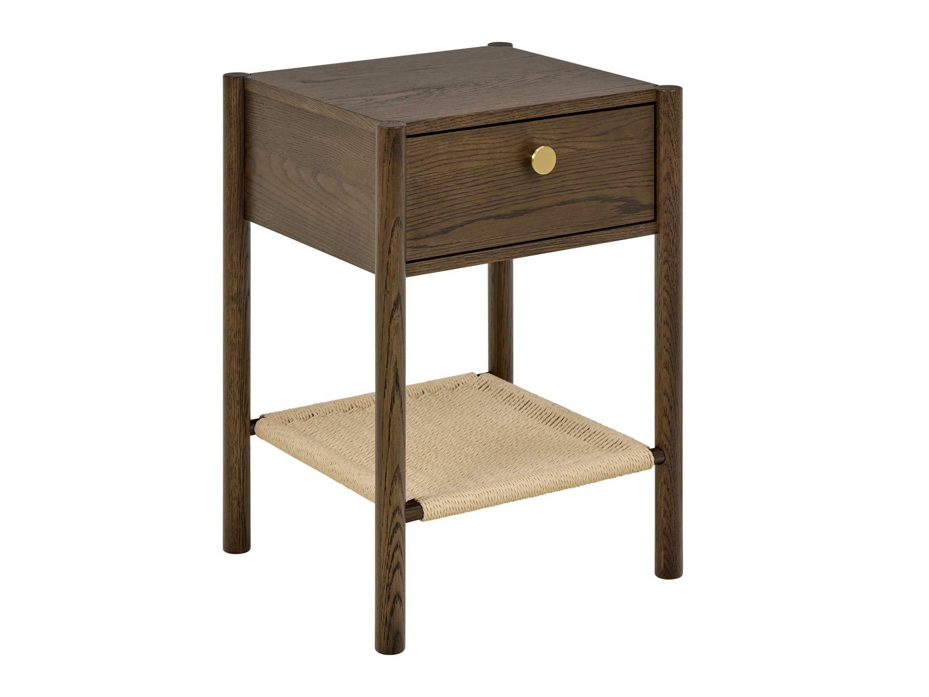 Mesilla de noche Norsica 983 (Roble oscuro)