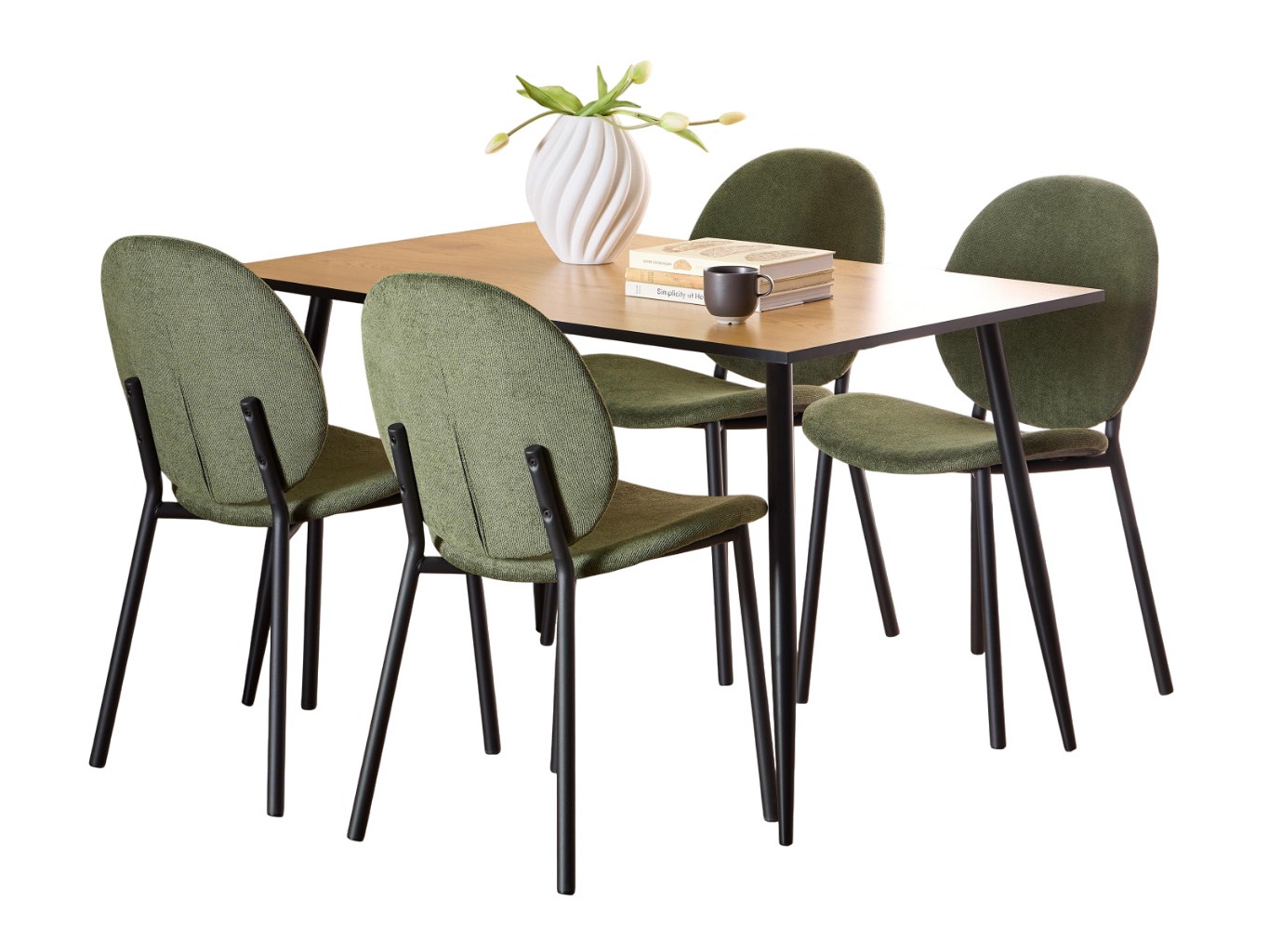 Conjunto de mesas y sillas para comedor Norsica 986