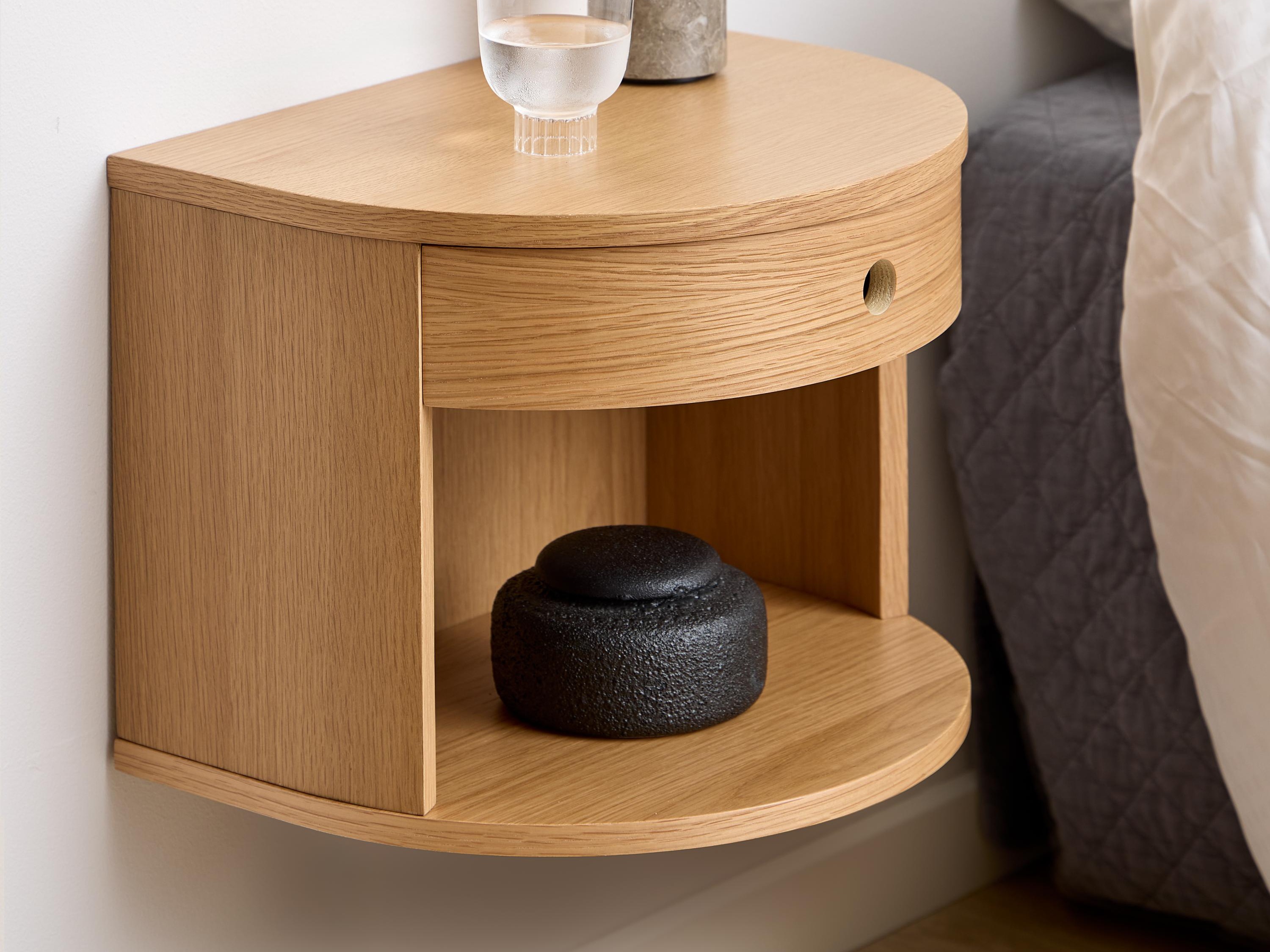 Mesilla de noche Norsica 988 (Roble)