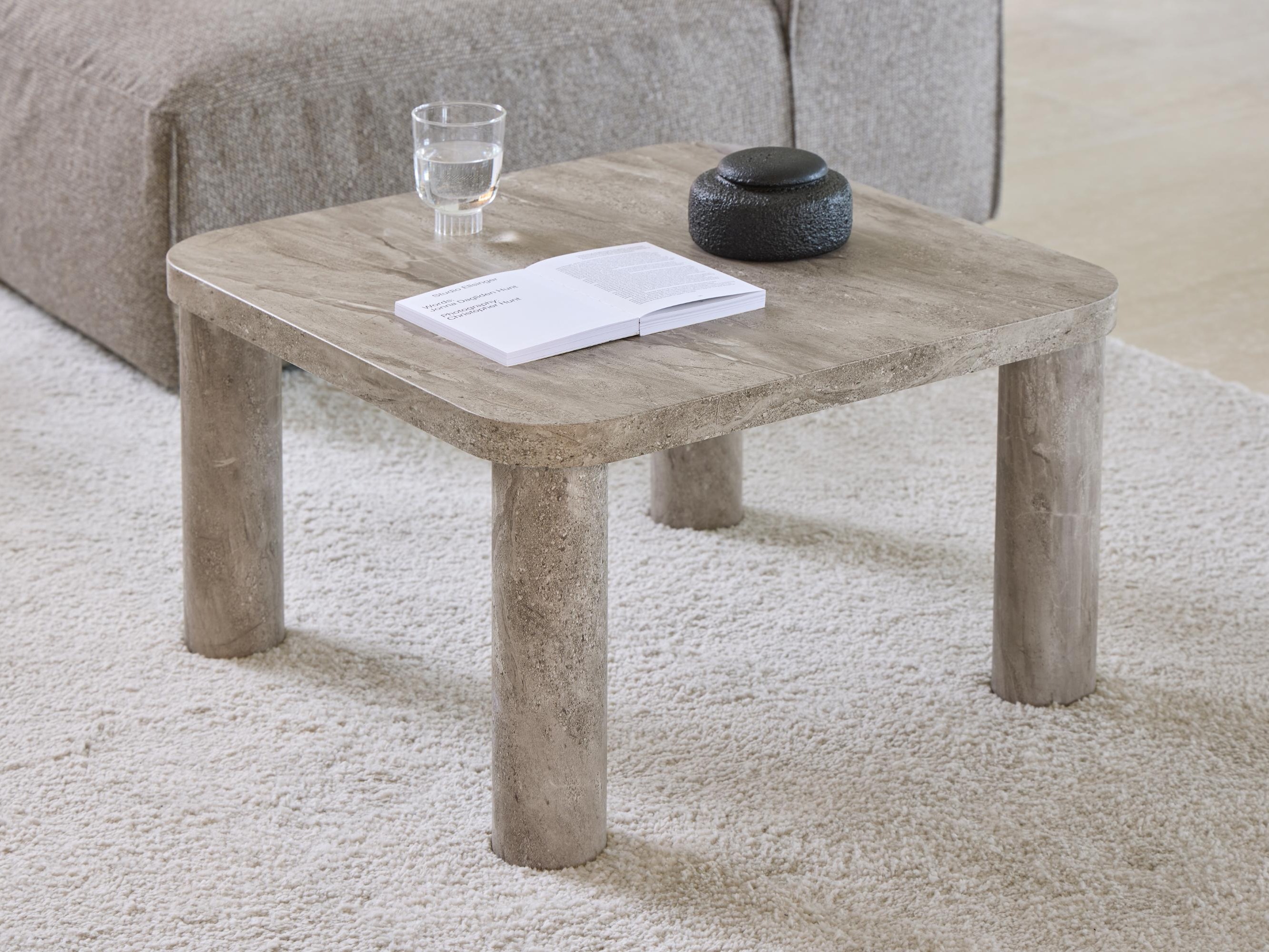 Mesa de centro Norsica 994 (Mármol gris)