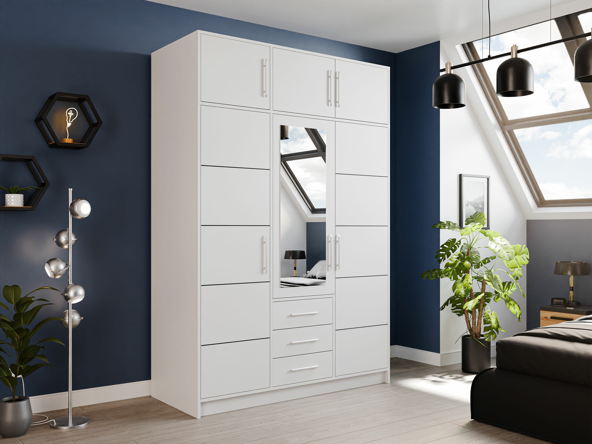 Armario Dortivu 153 (Blanco)