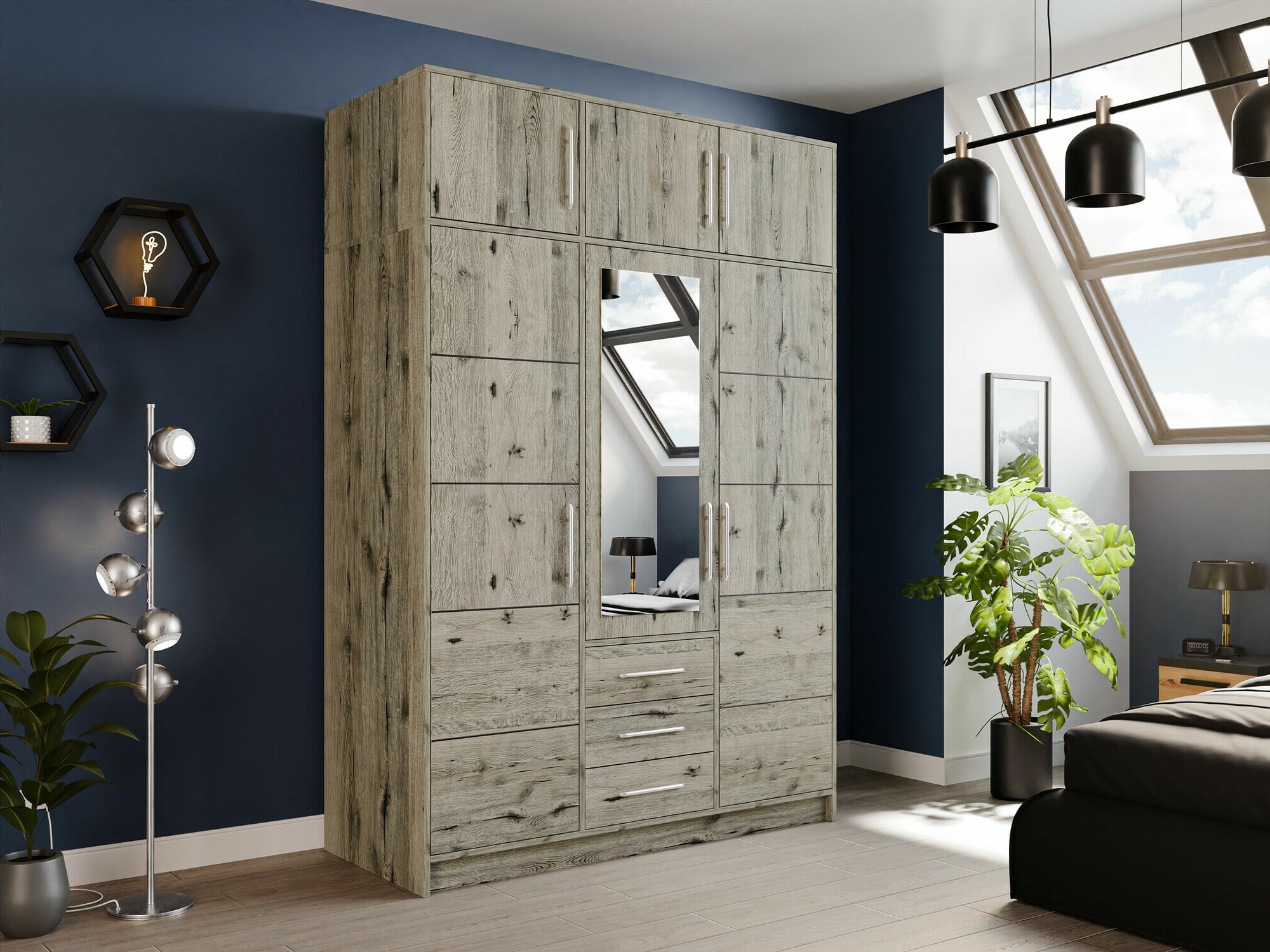 Armario Dortivu 153 (Roble wellington)