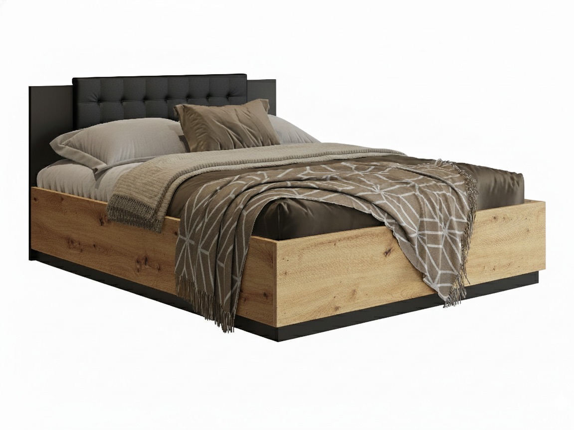 Cama Felelie 104 (Roble Artisan)