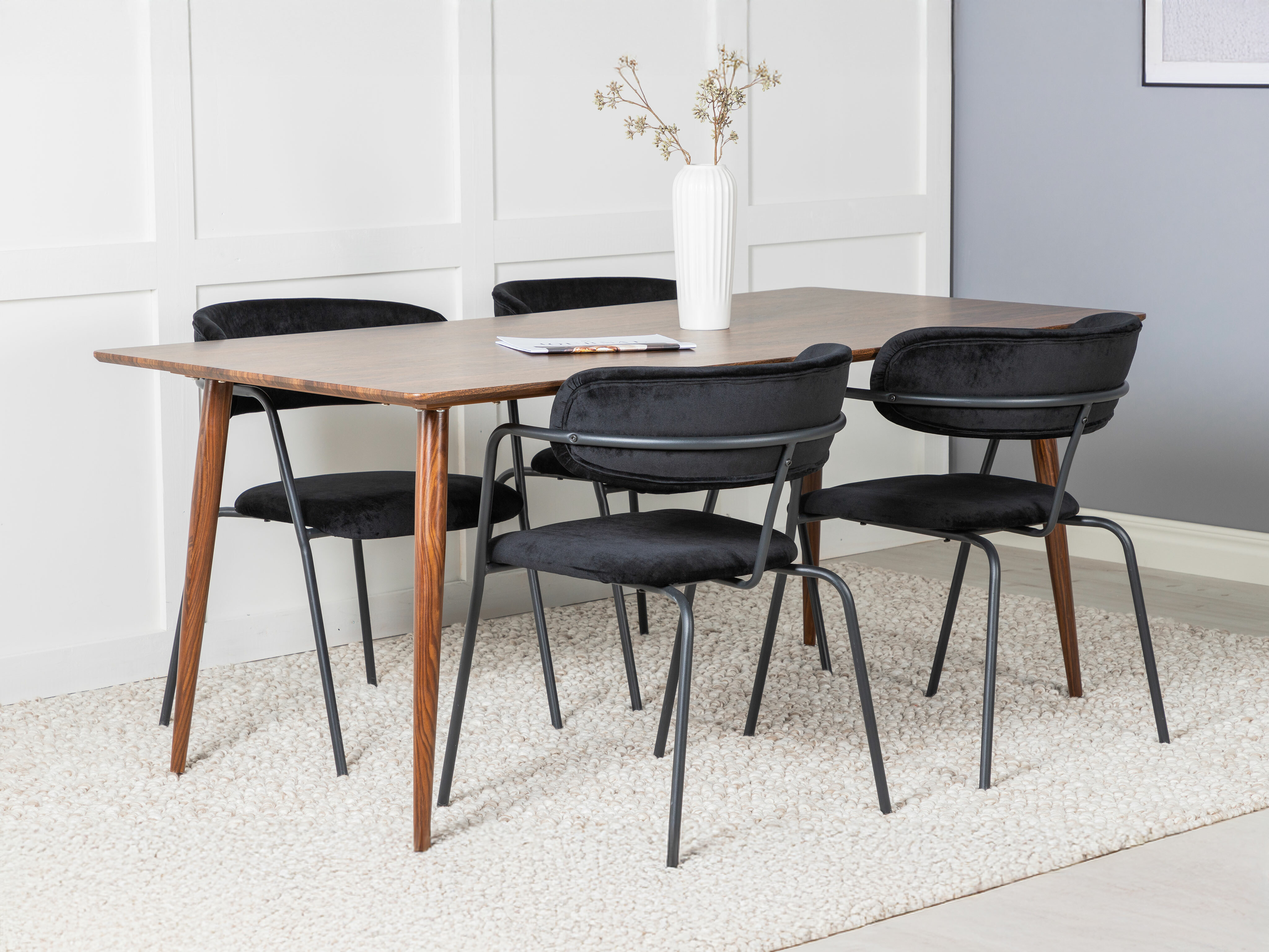 Conjunto de mesas y sillas para comedor Dallas 1919