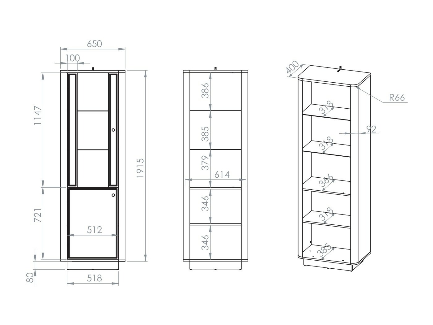 Estantería Cavrome 104