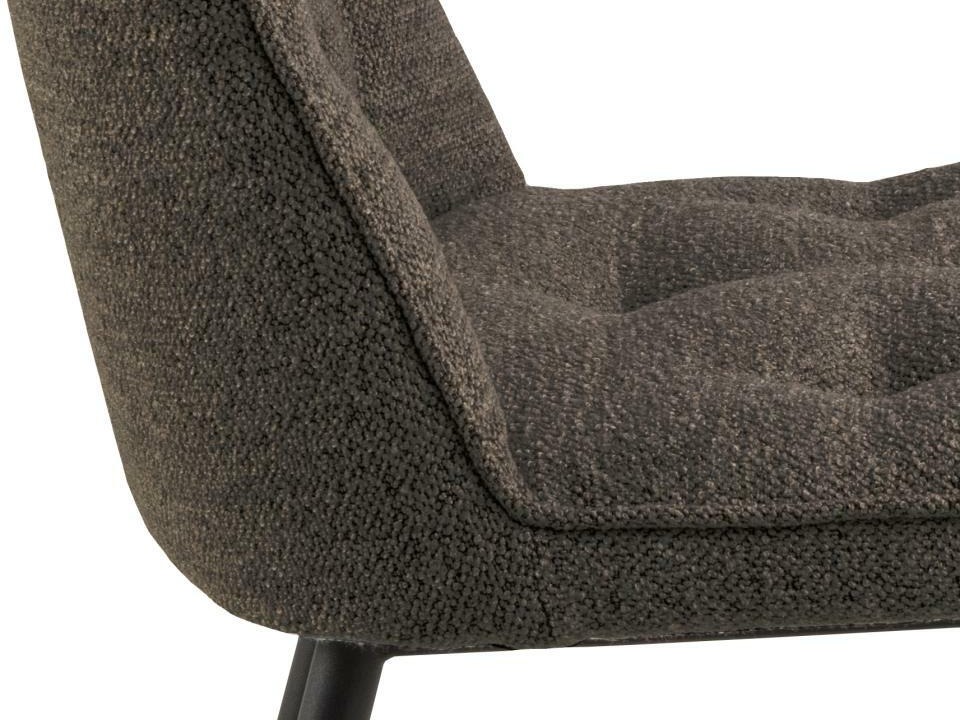 Conjunto de mesas y sillas para comedor Norsica 1012 (Taupe + Negro)