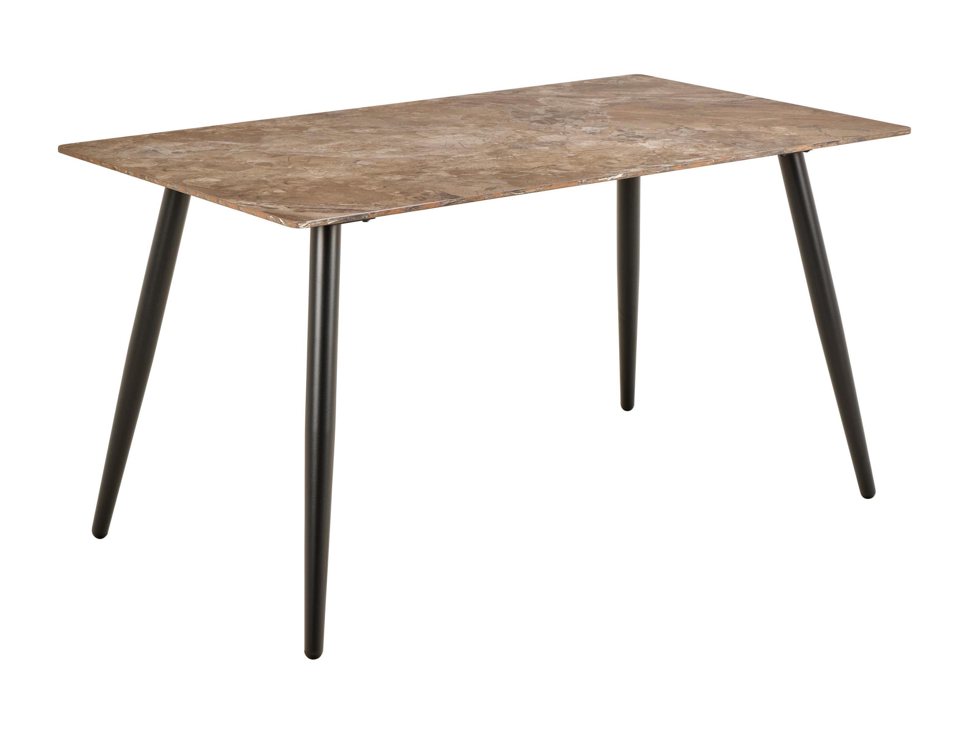 Conjunto de mesas y sillas para comedor Norsica 1012 (Taupe + Negro)