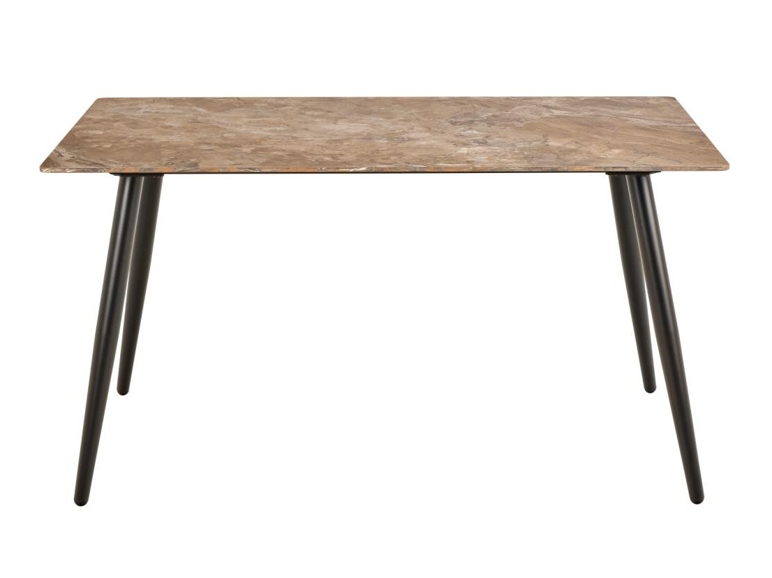 Conjunto de mesas y sillas para comedor Norsica 1012 (Taupe + Negro)