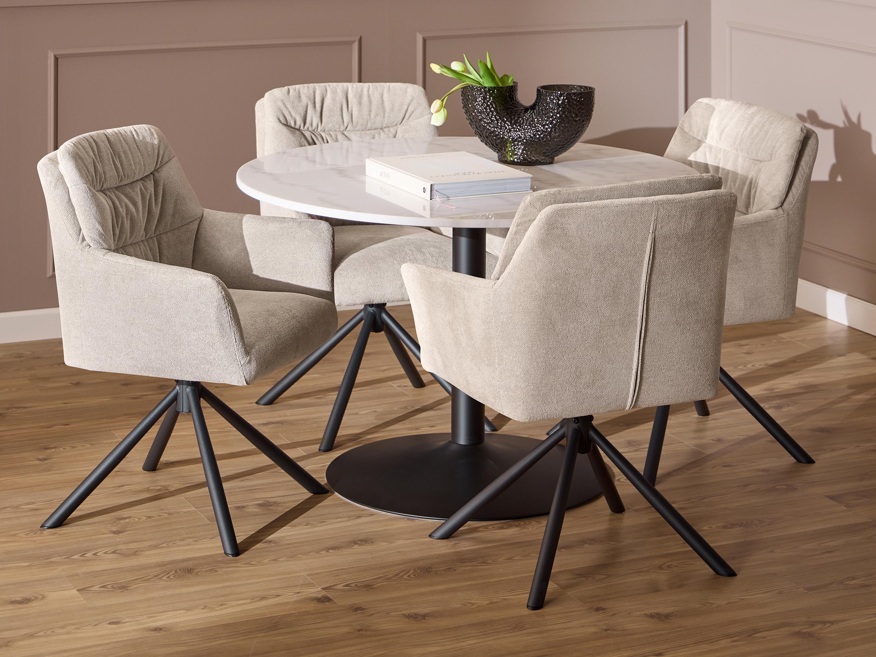 Conjunto de mesas y sillas para comedor Norsica 1017