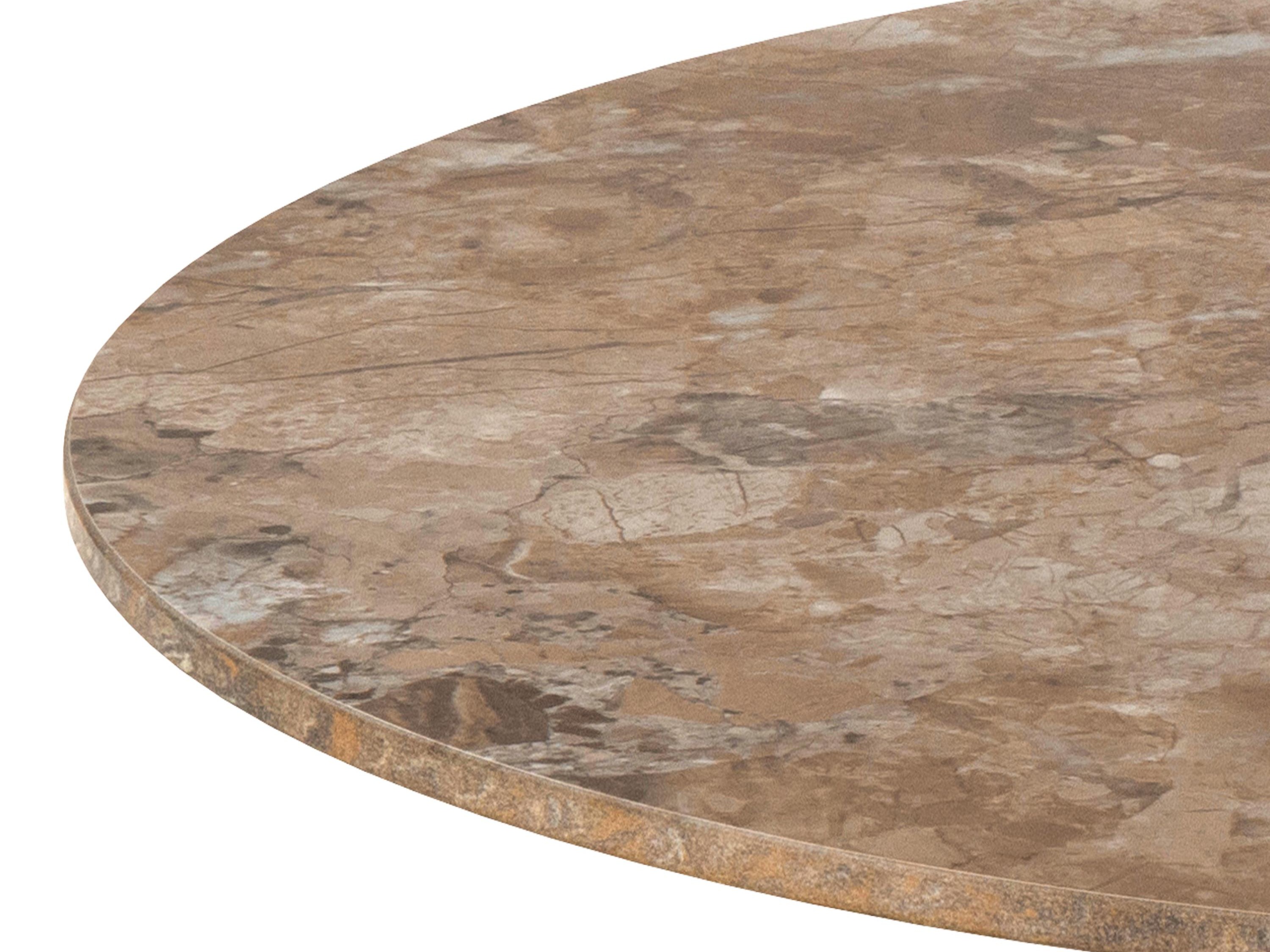 Mesa de centro Norsica 742 (Mármol marrón)