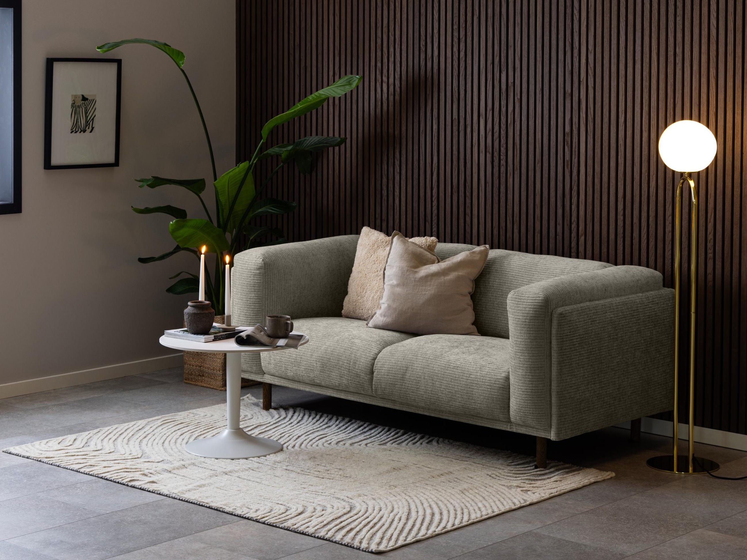 Mesa de centro Norsica 742 (Mármol blanco)